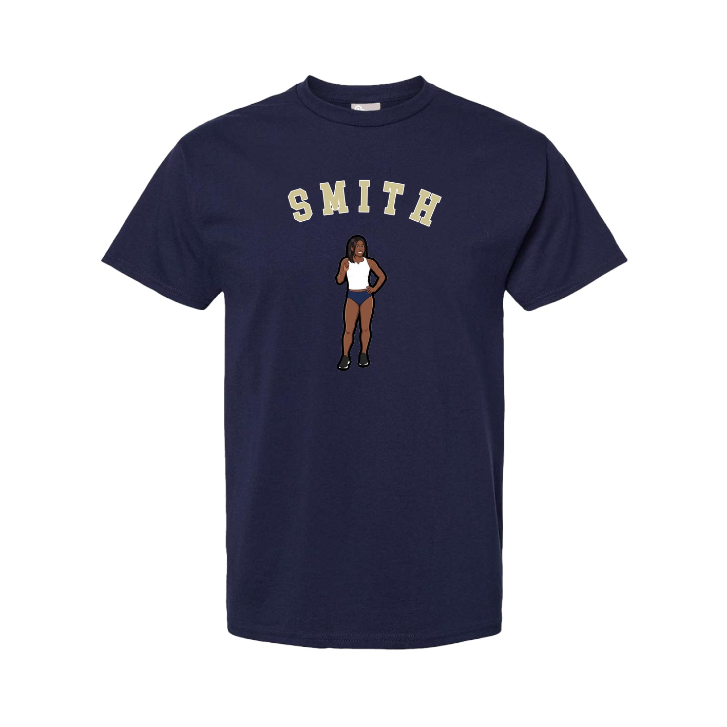 Youth Tee — Shirsey Arch in Navy