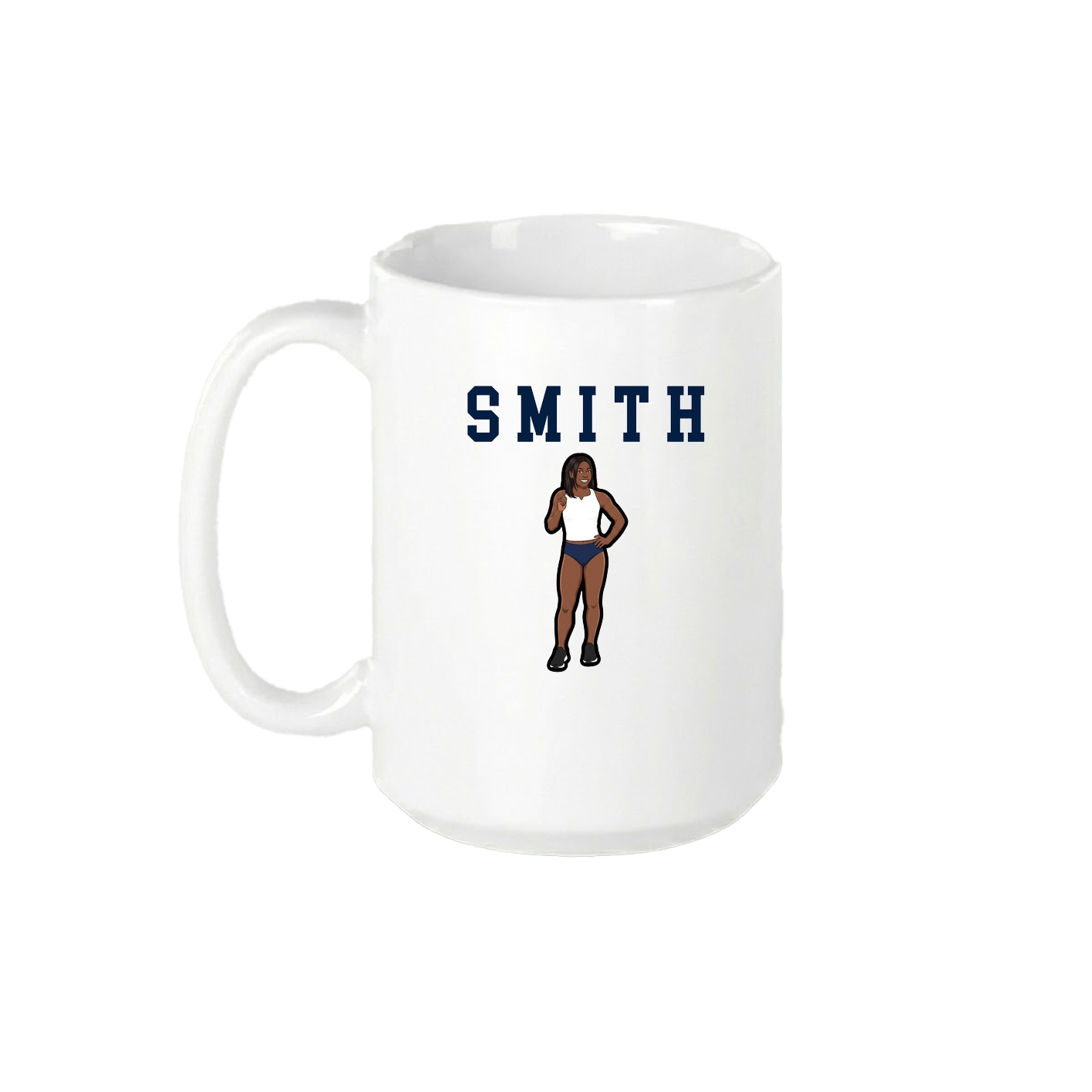 15oz Coffee Mug — Shirsey in White