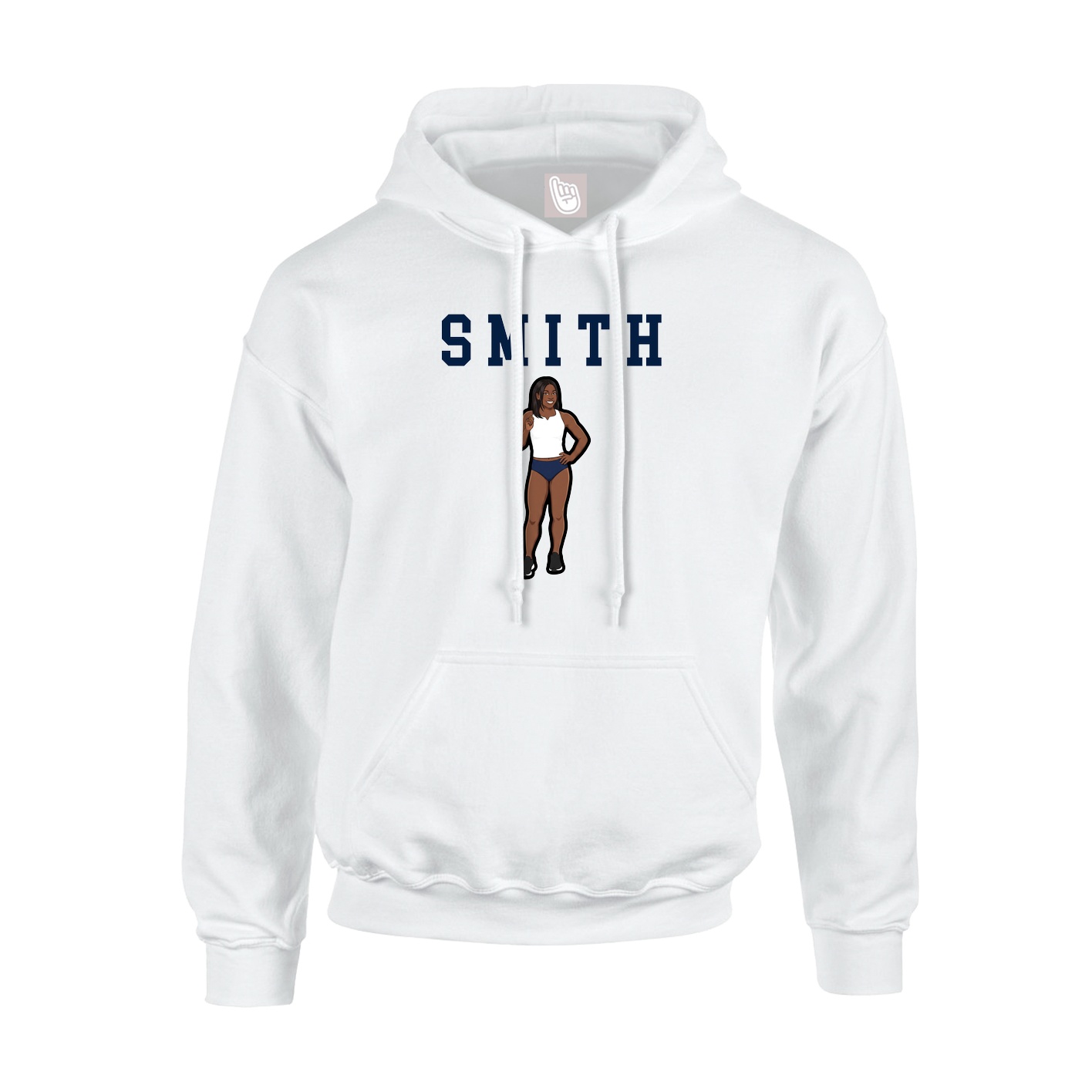 Youth Hoodie — Shirsey in White