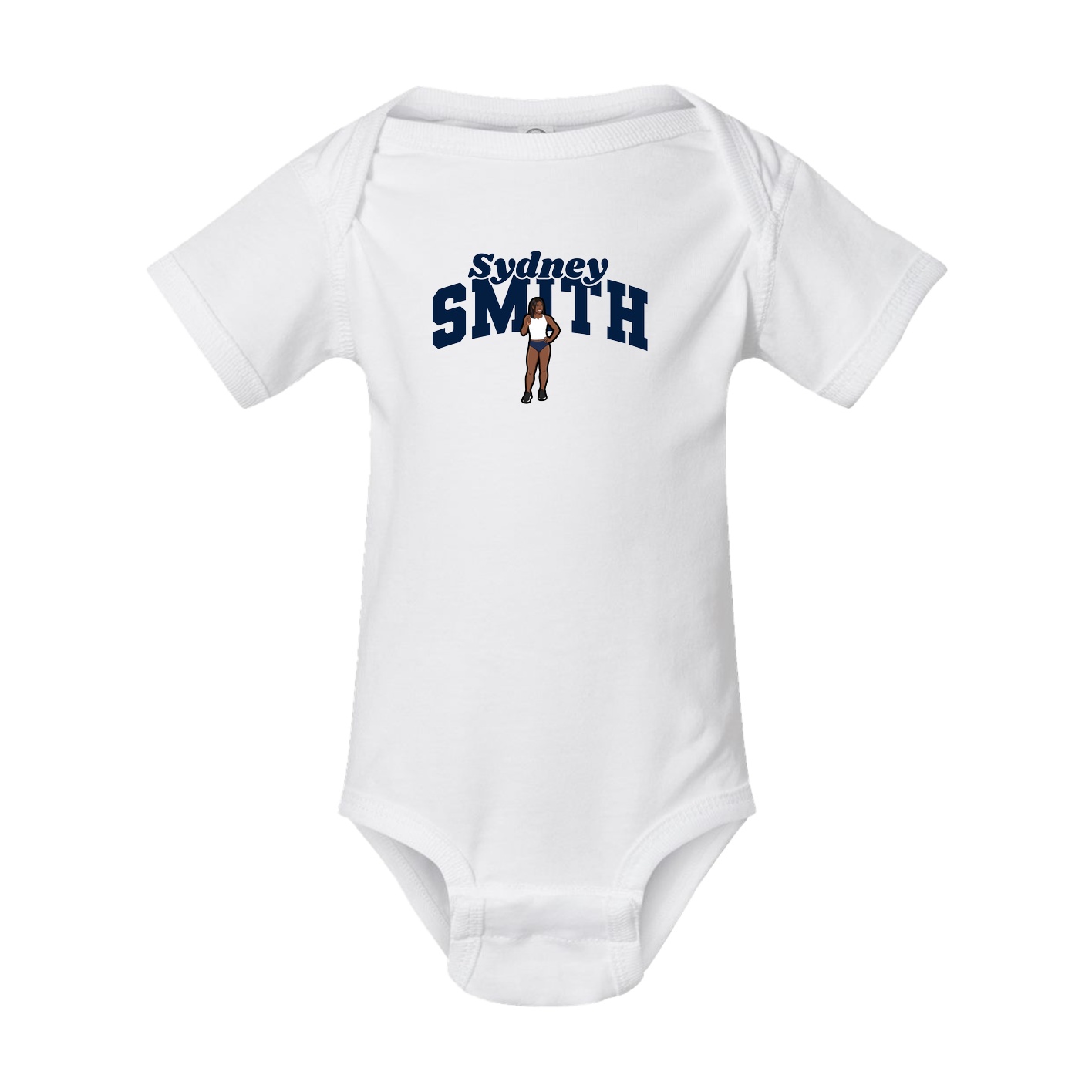 Baby Onesie — Signature Arch in White
