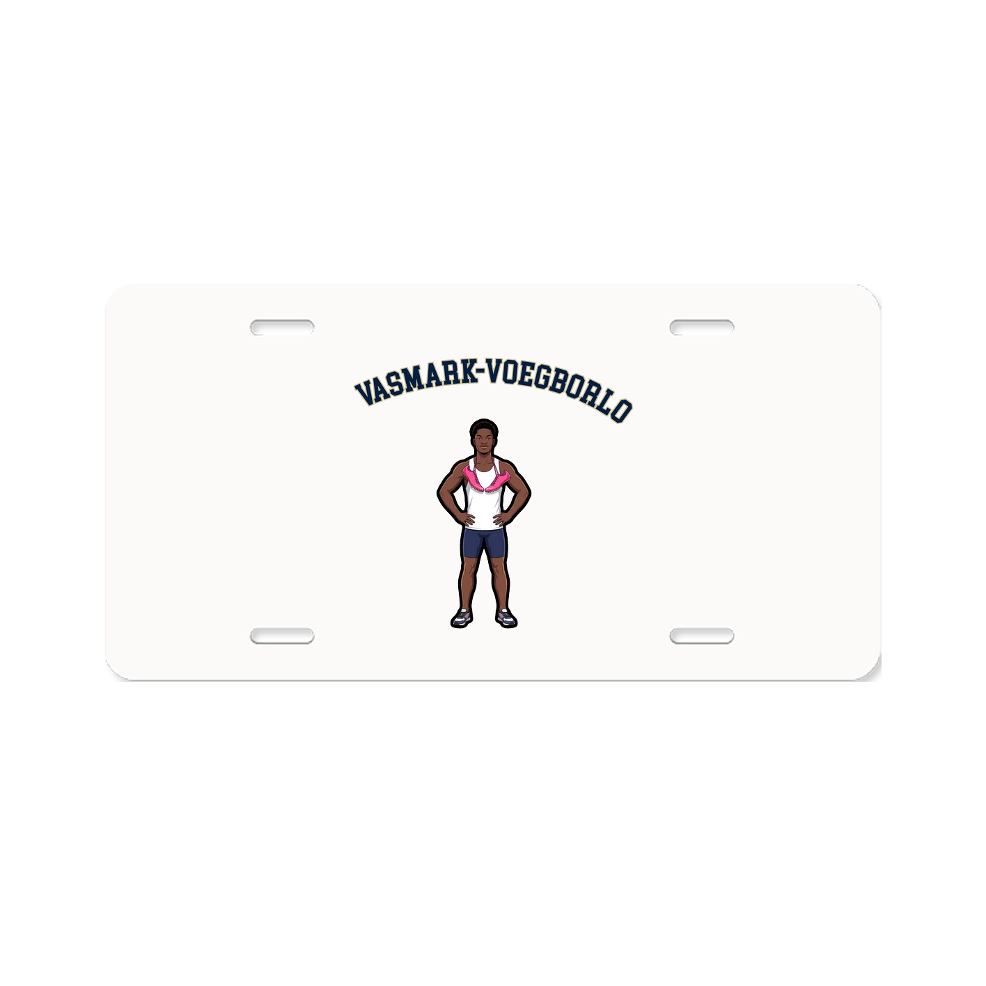 License Plate — Shirsey Arch in Classic