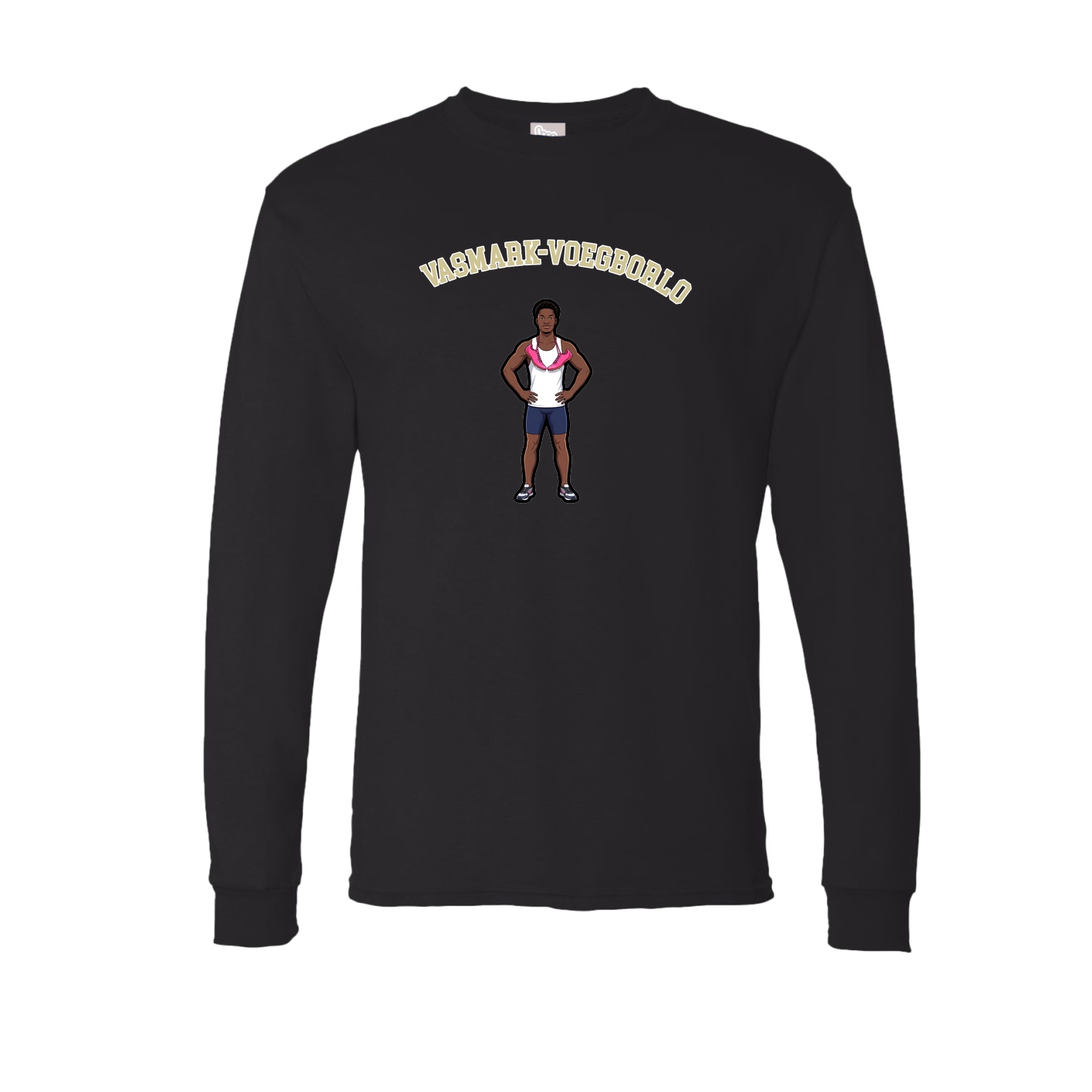 Long Sleeve Tee — Shirsey Arch in Black