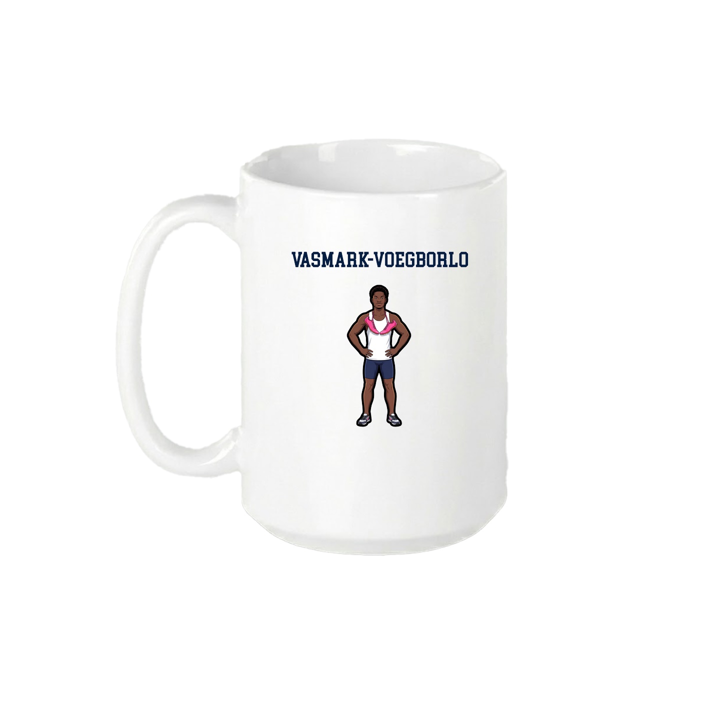 15oz Coffee Mug — Shirsey in White
