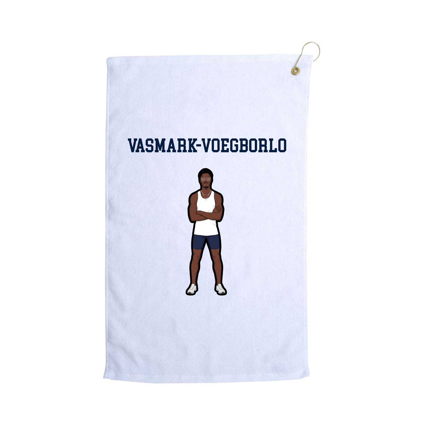 Golf Towel — Shirsey in White