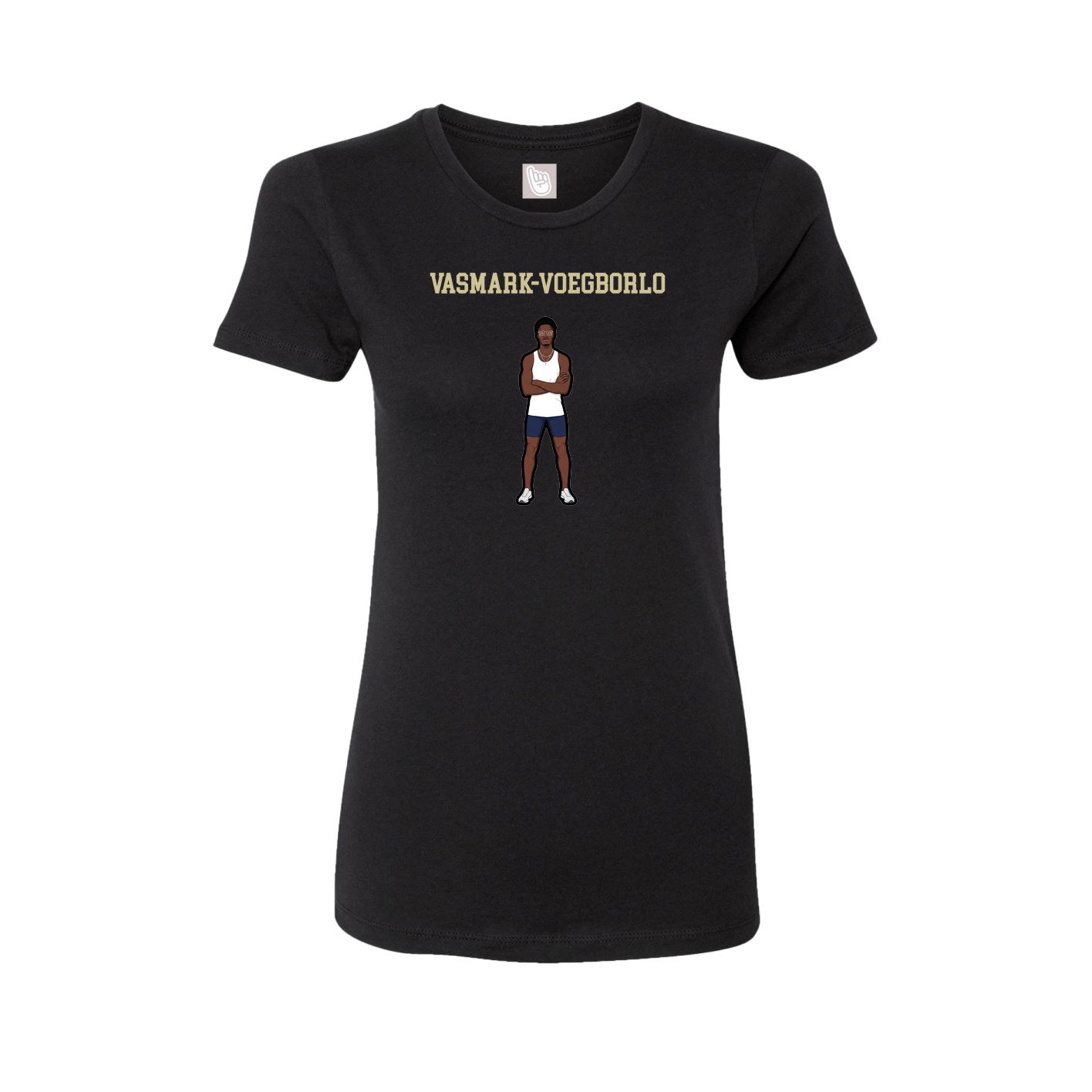 Fitted Women's Tee — Shirsey in Black