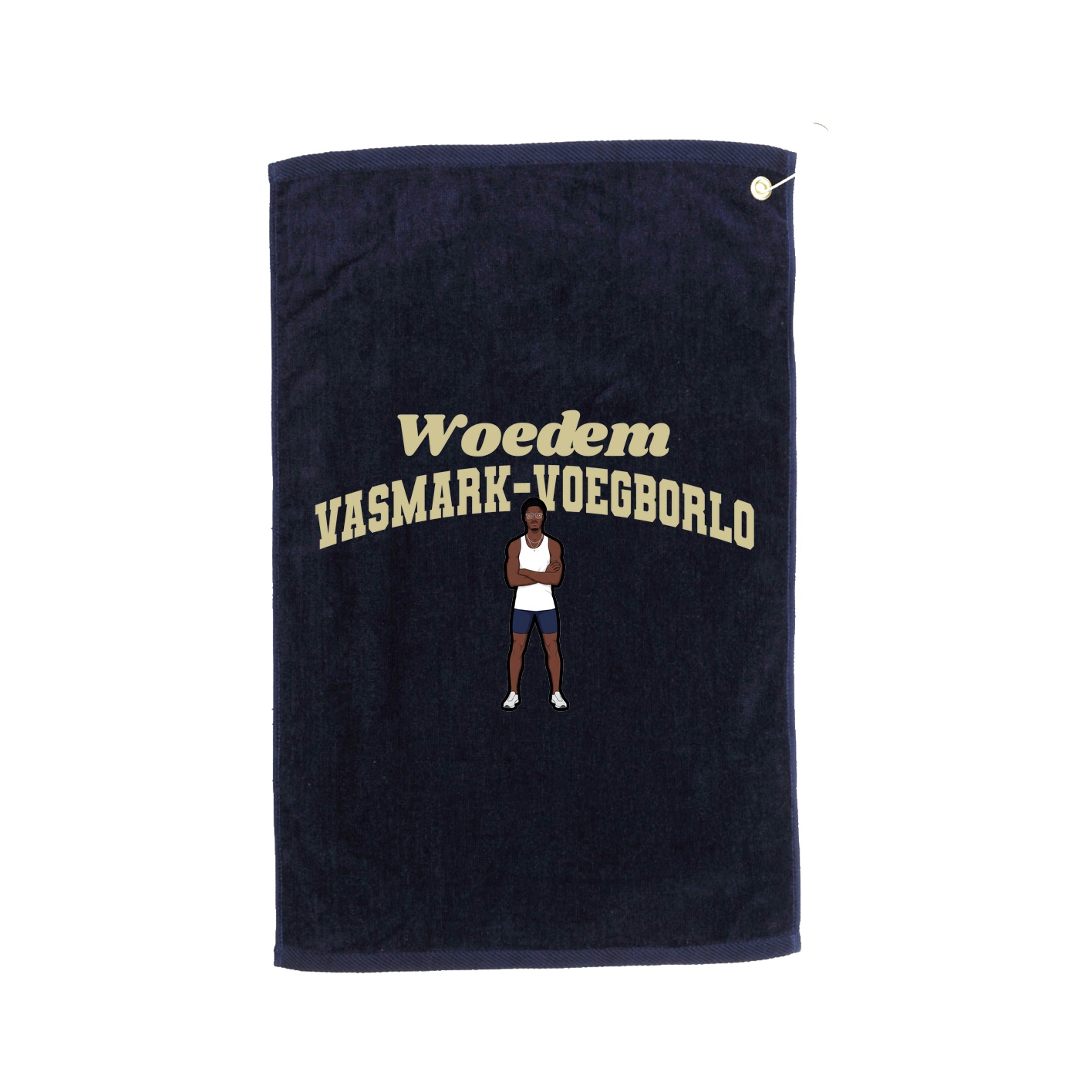 Golf Towel — Signature Arch in Navy