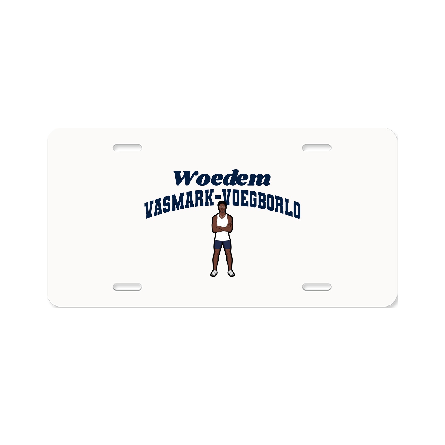License Plate — Signature Arch in Classic