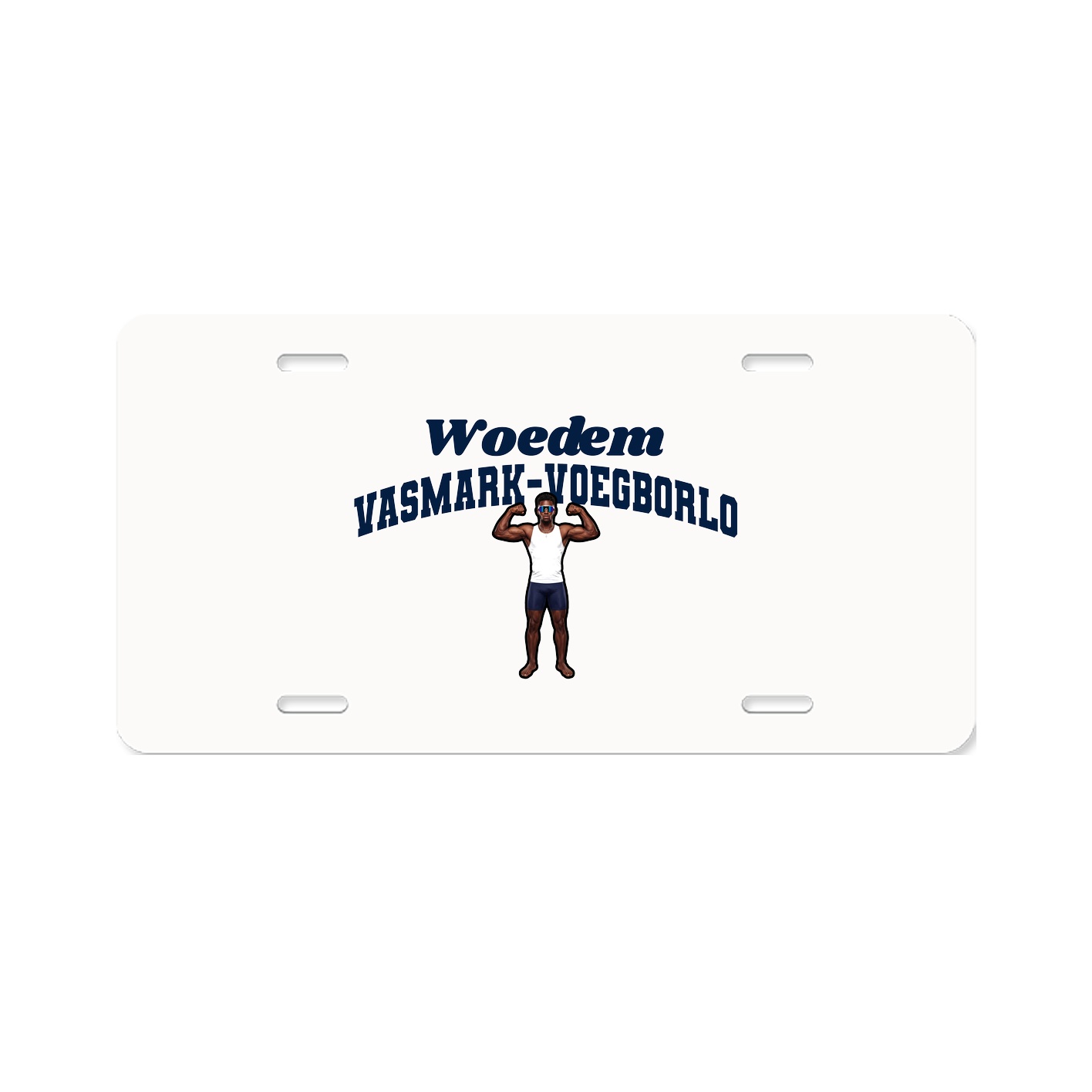 License Plate — Signature Arch in Classic