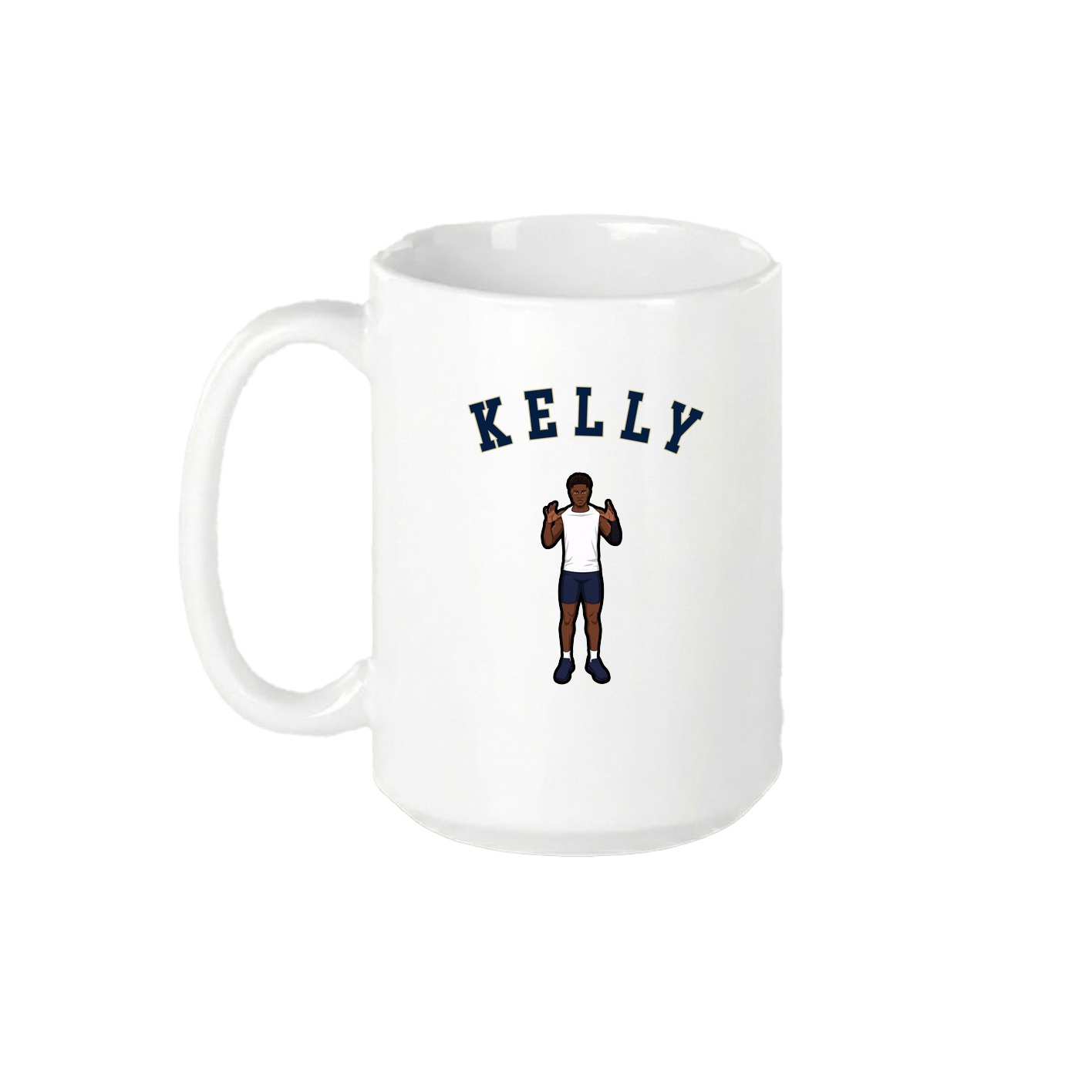 15oz Coffee Mug — Shirsey Arch in White