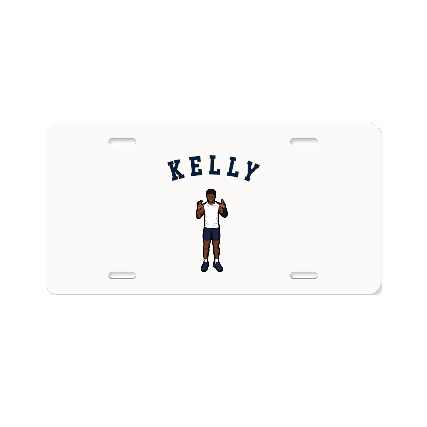 License Plate — Shirsey Arch in Classic
