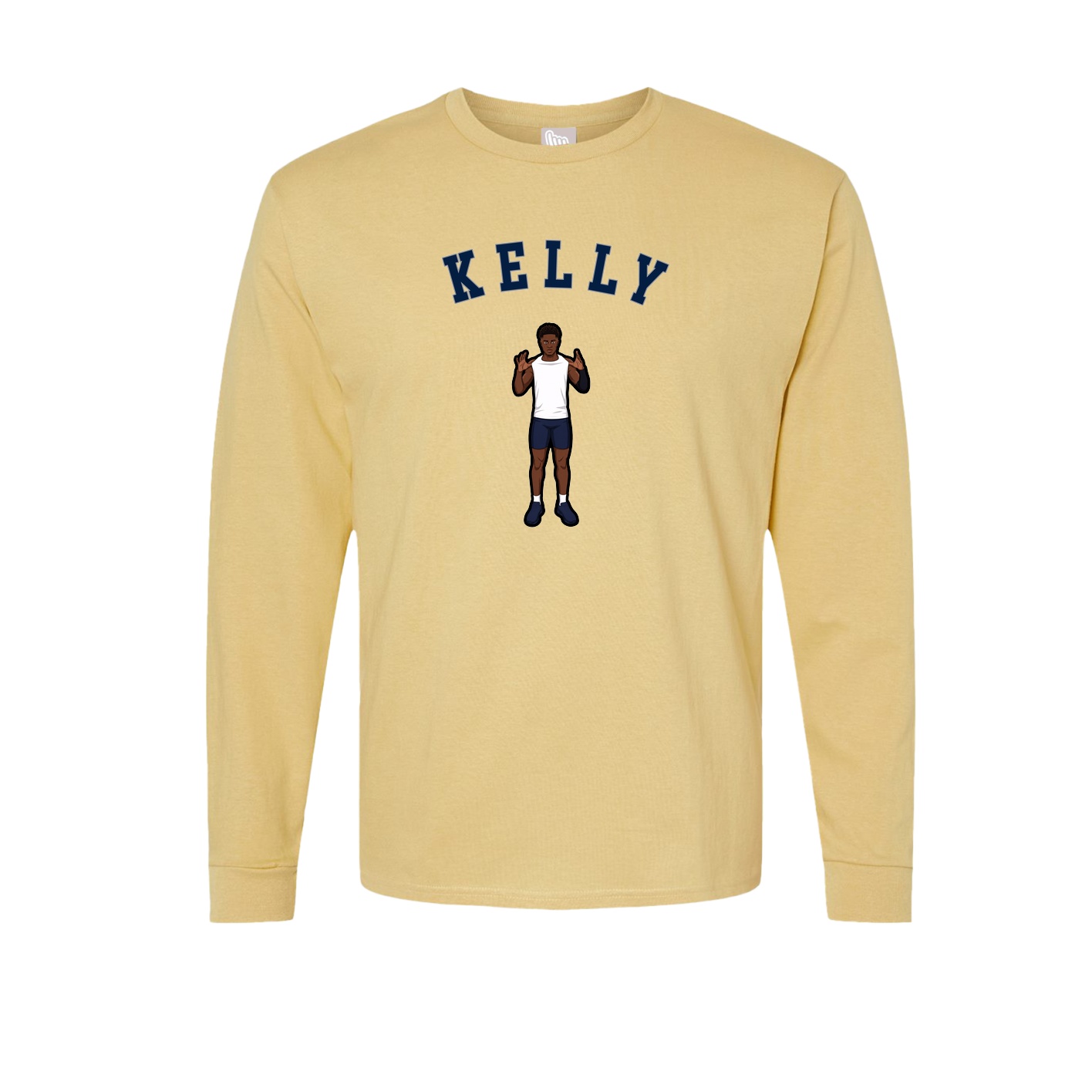 Long Sleeve Tee — Shirsey Arch in Vegas Gold