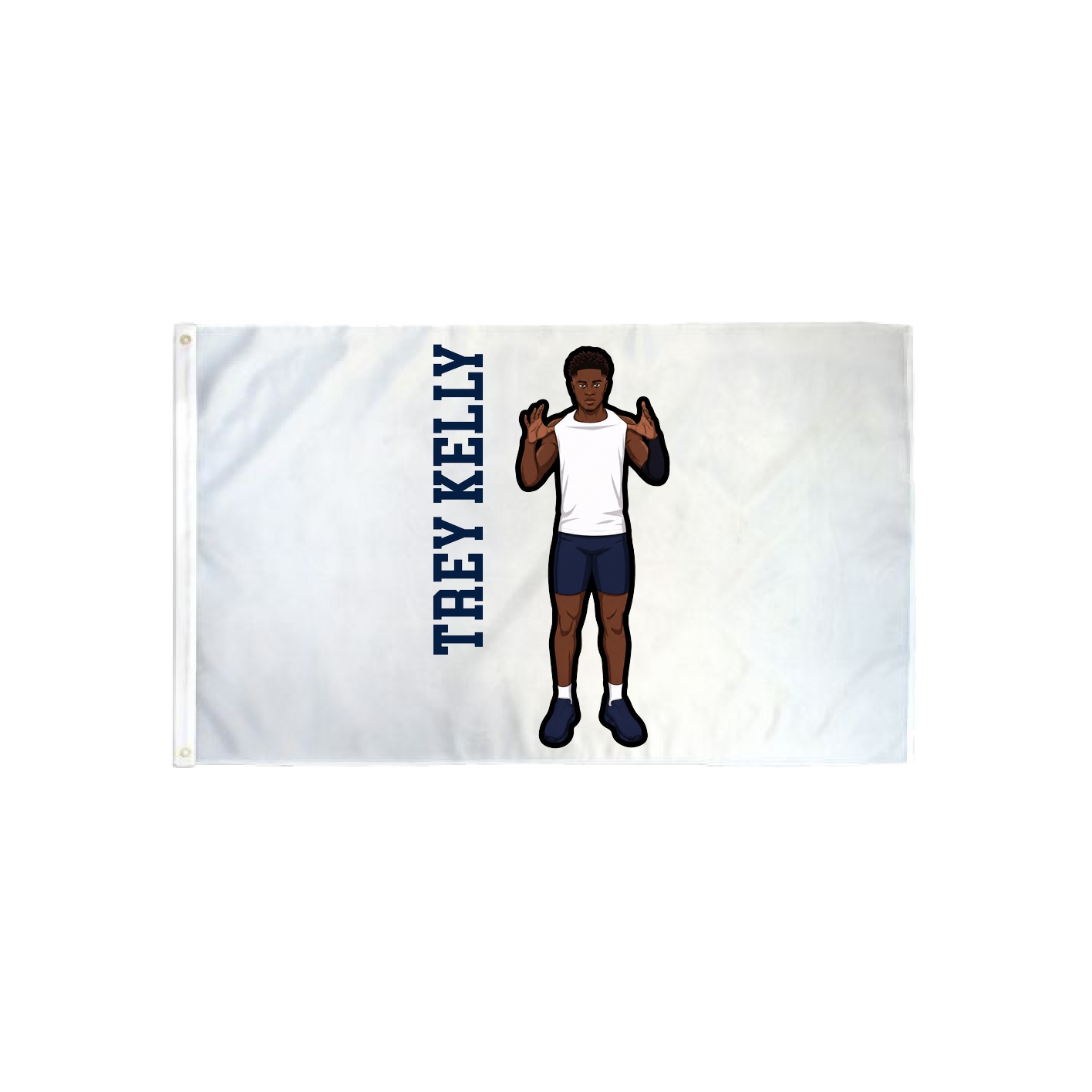 3x5 Flag — Name Vertical in Classic
