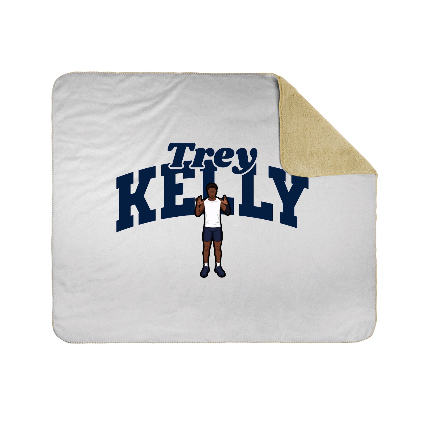 Throw Blanket — Signature Arch in White