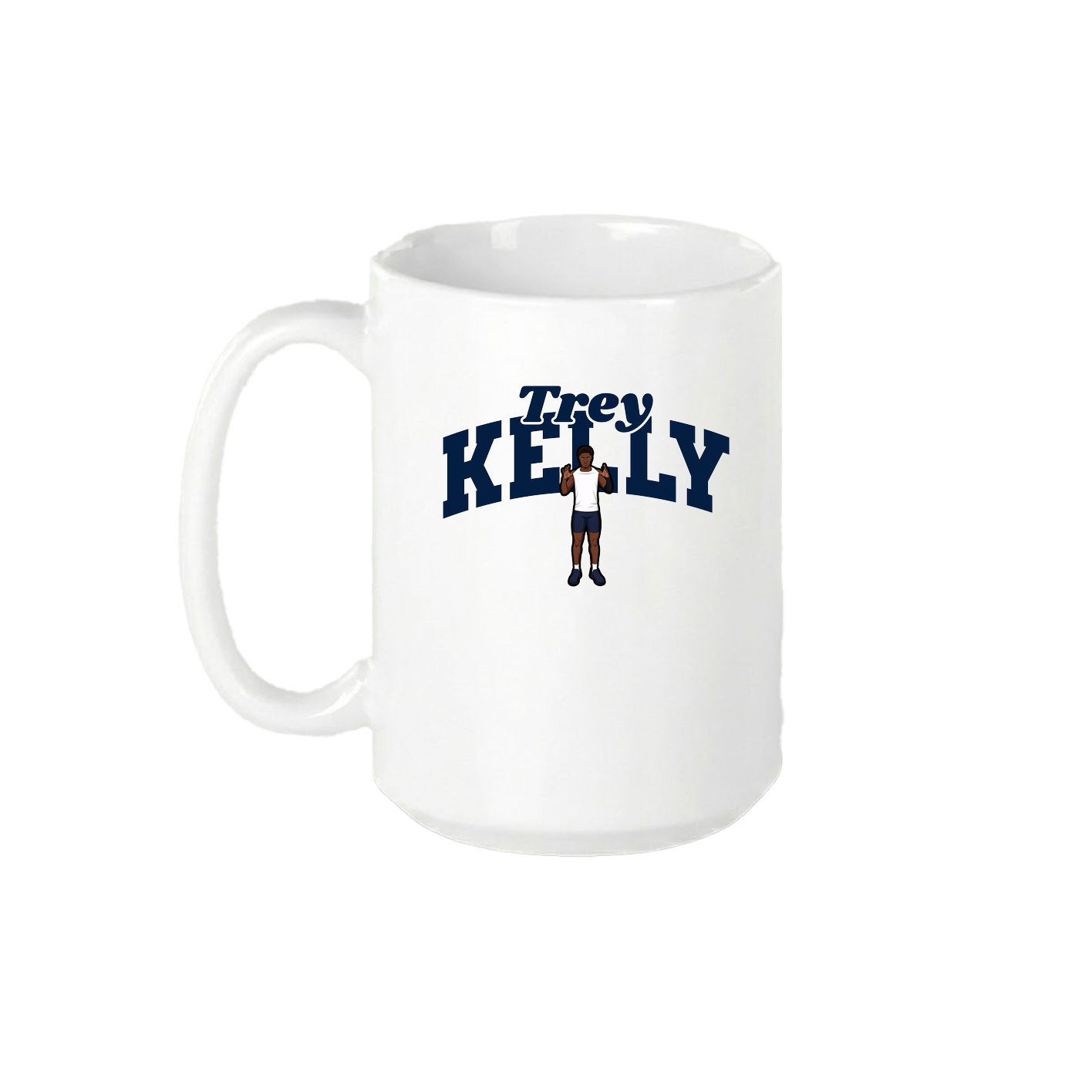 15oz Coffee Mug — Signature Arch in White