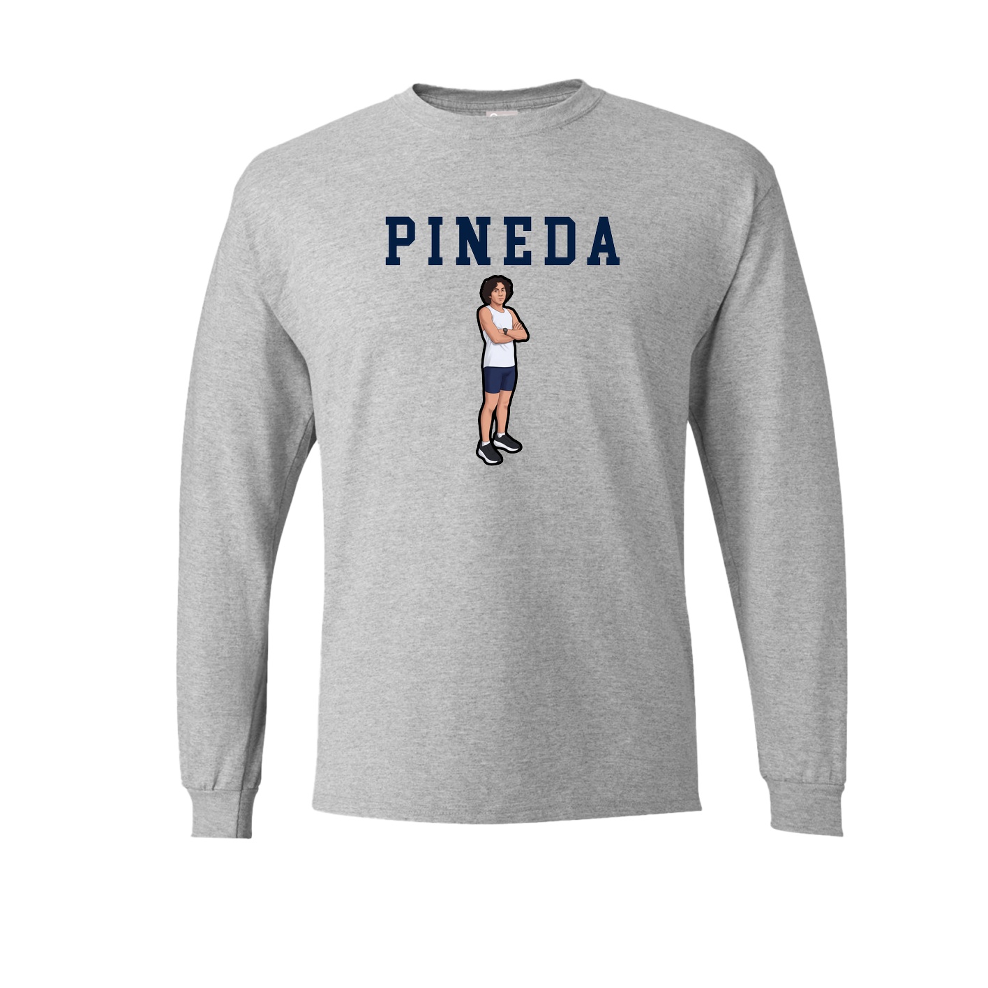 Long Sleeve Tee — Shirsey in Grey