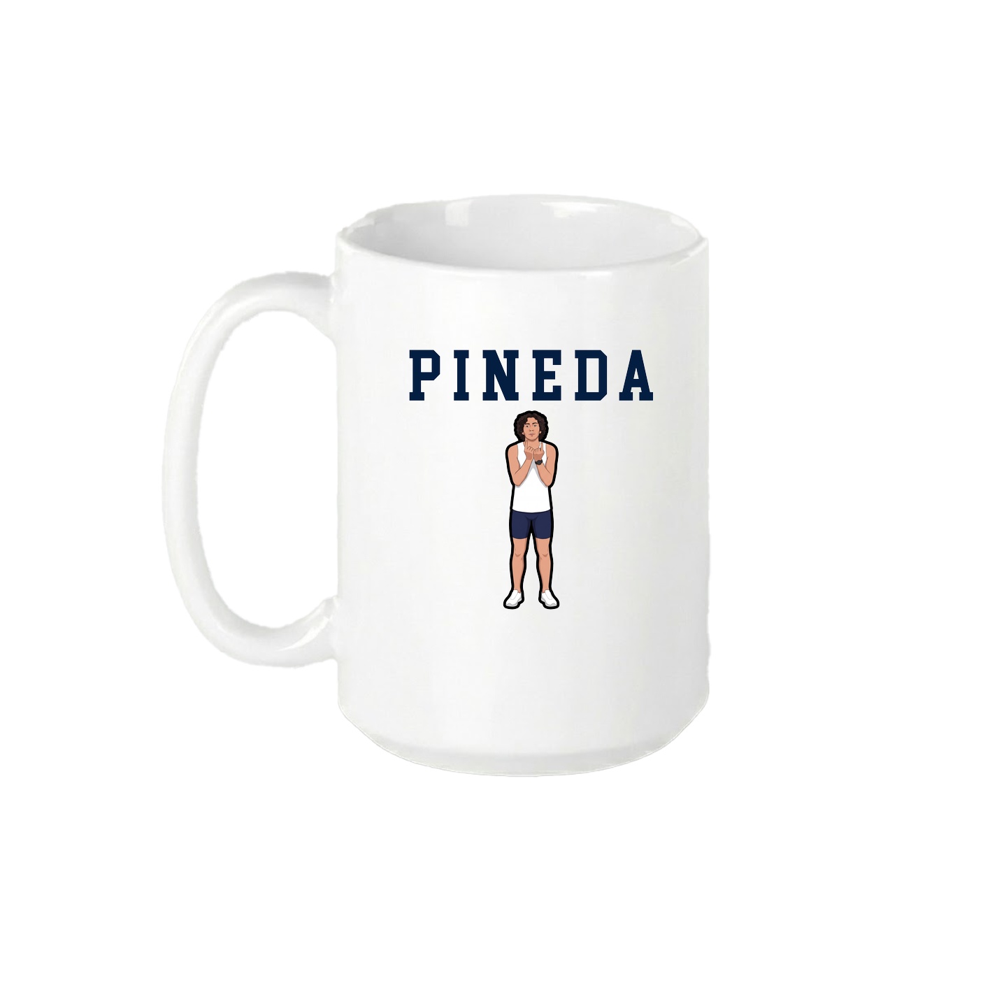 15oz Coffee Mug — Shirsey in White