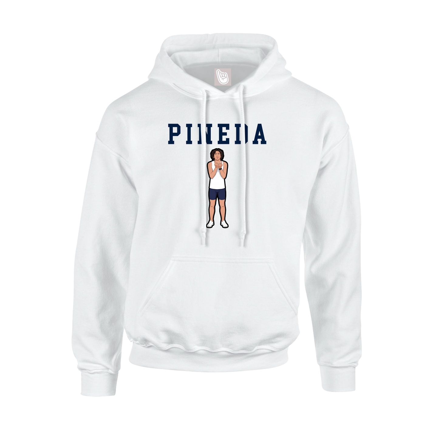Hoodie — Shirsey in White