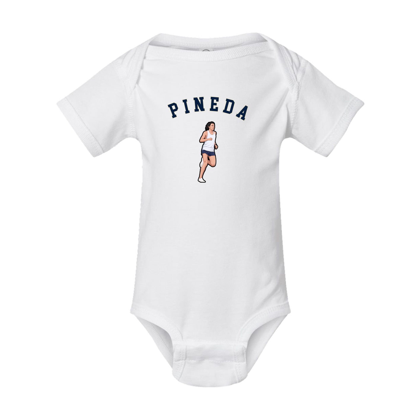 Baby Onesie — Shirsey Arch in White