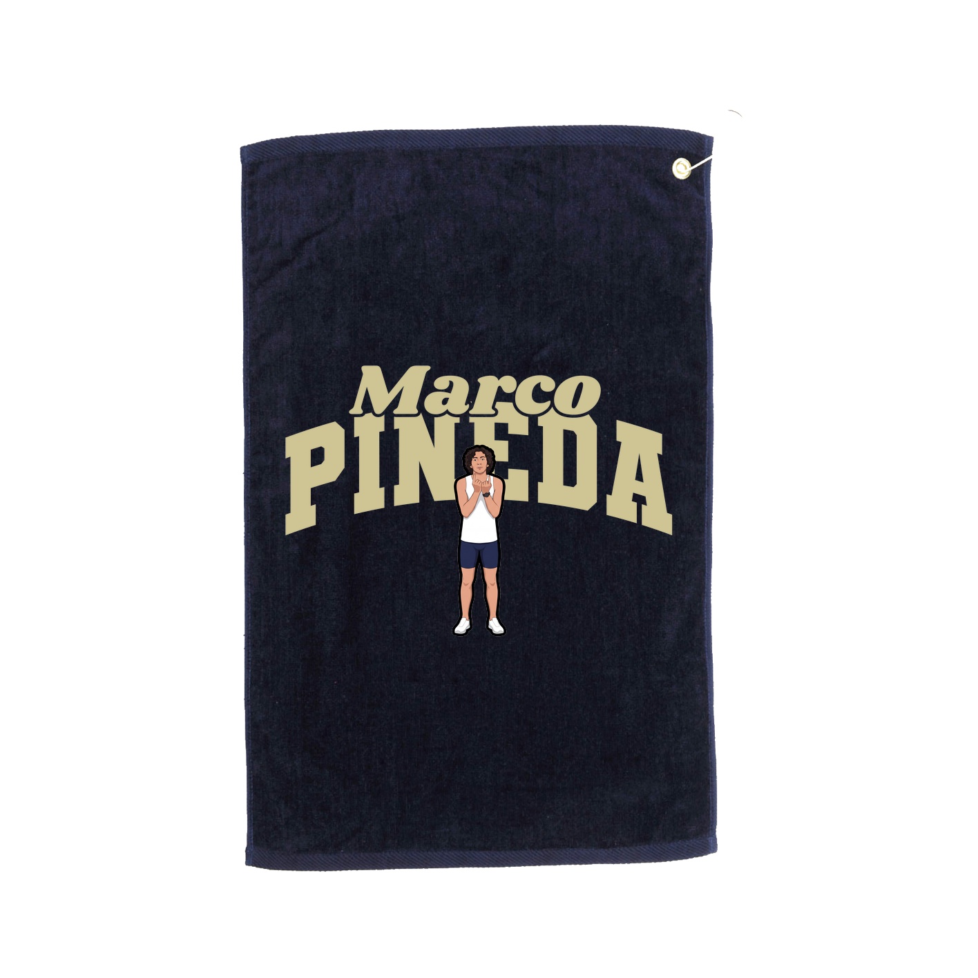 Golf Towel — Signature Arch in Navy