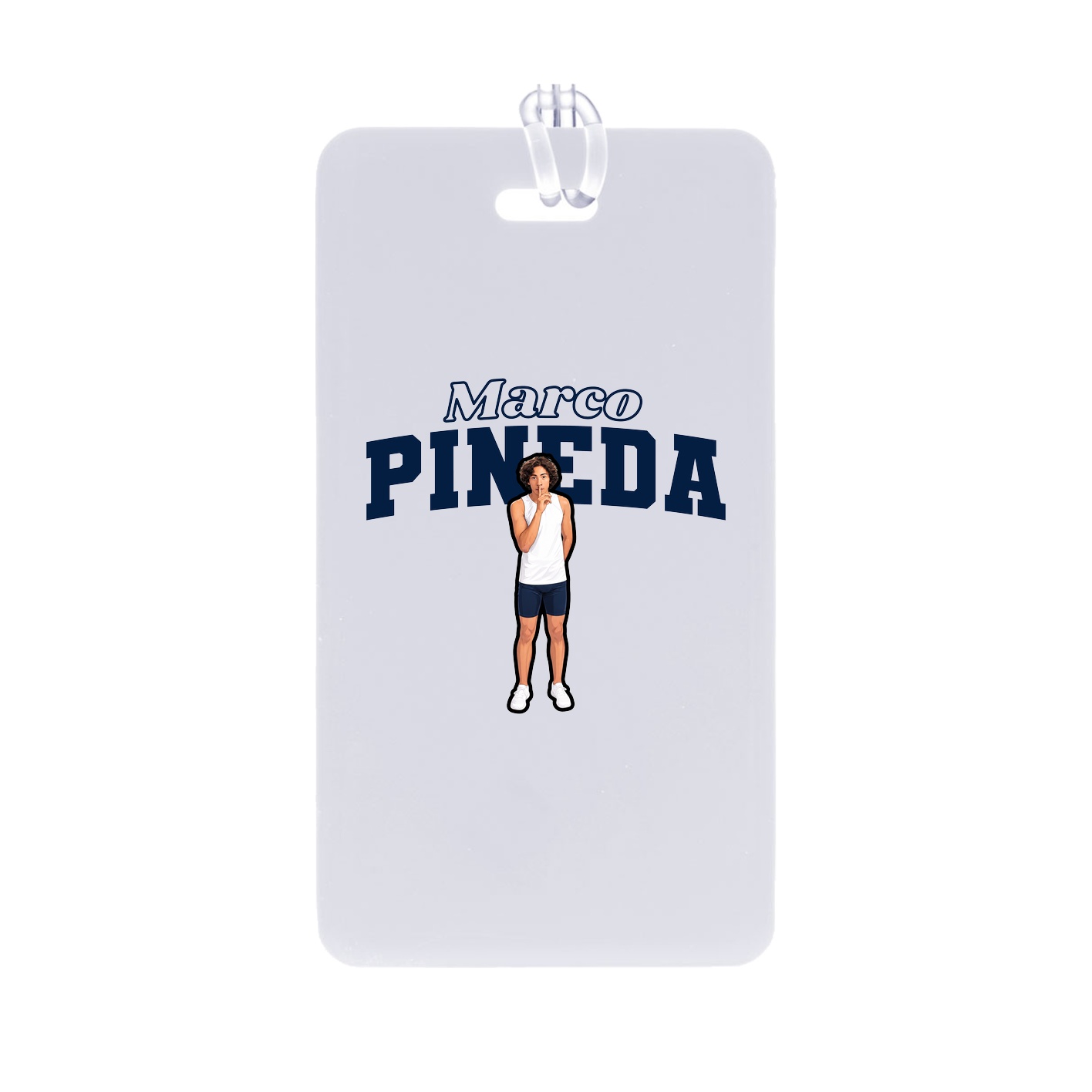 Bag Tag — Name Arch in Classic