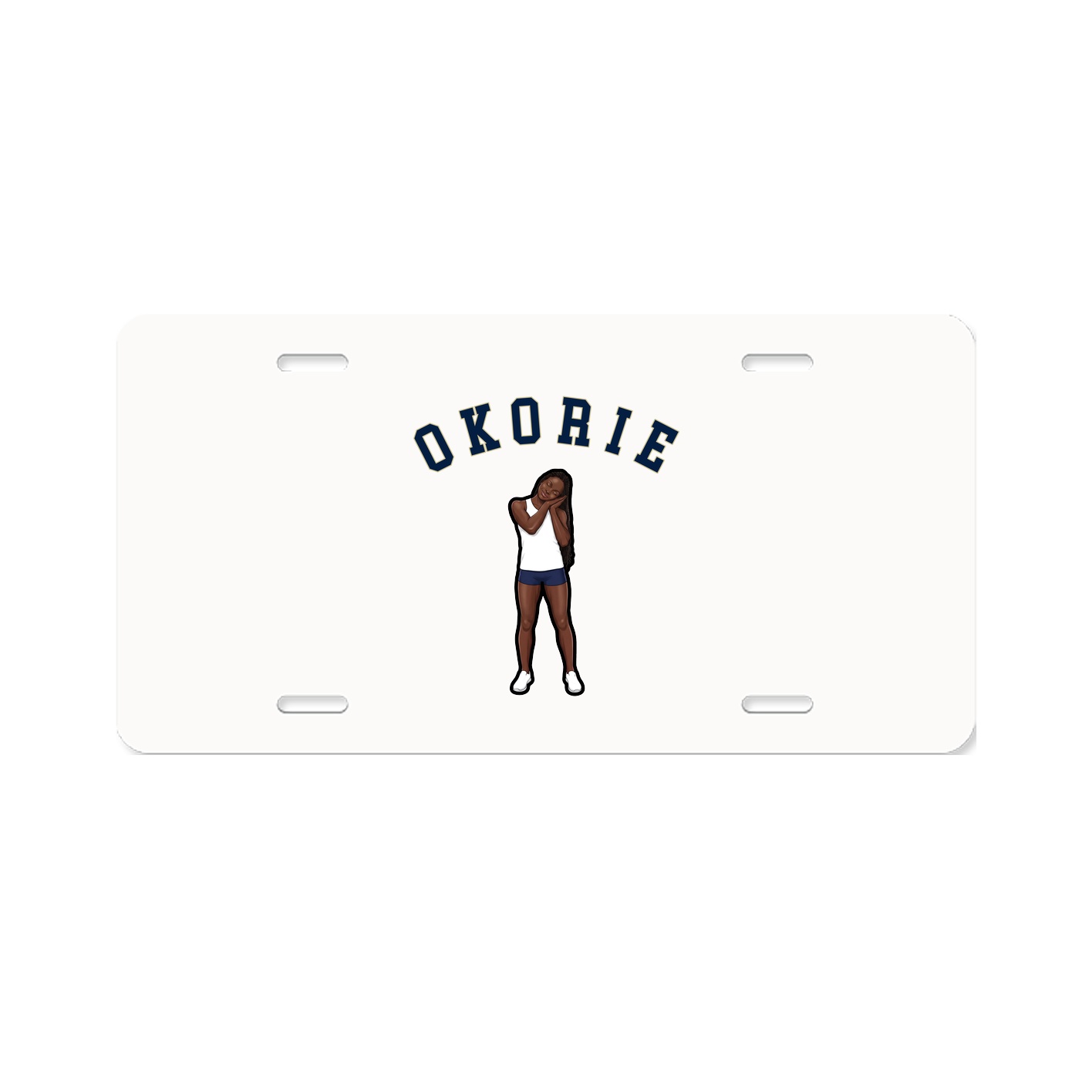 License Plate — Shirsey Arch in Classic