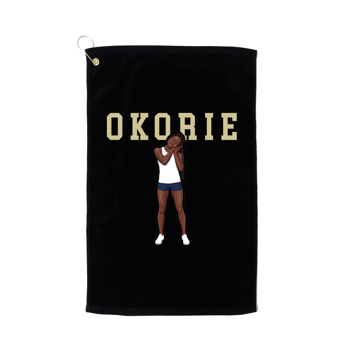 Golf Towel — Shirsey in Black