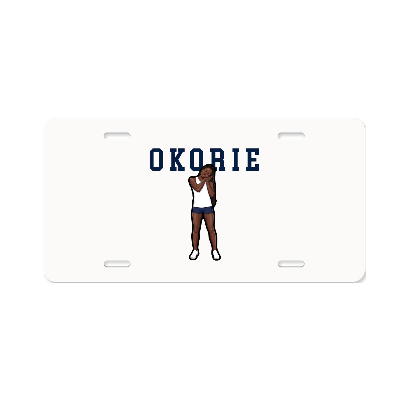 License Plate — Shirsey in Classic