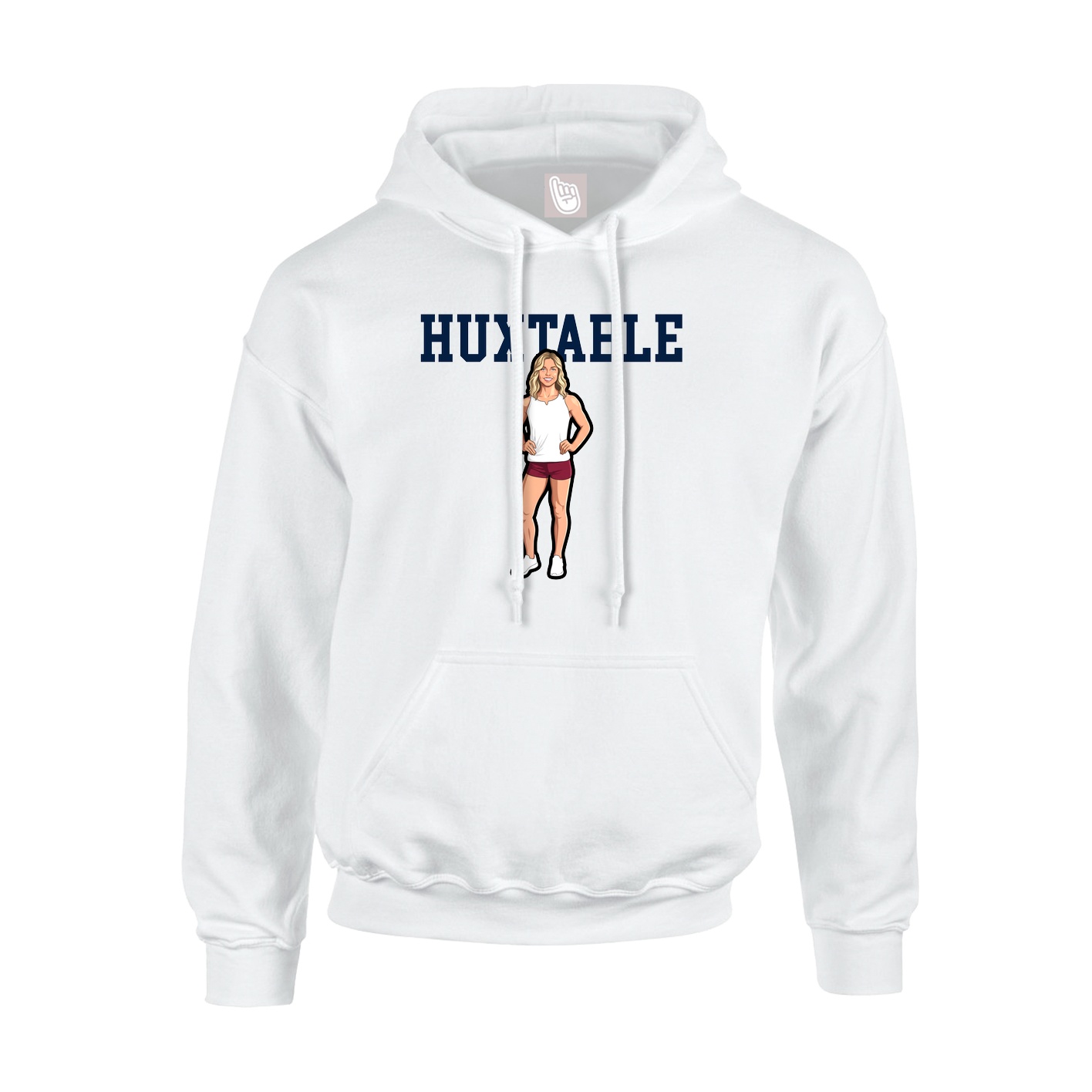 Hoodie — Shirsey in White