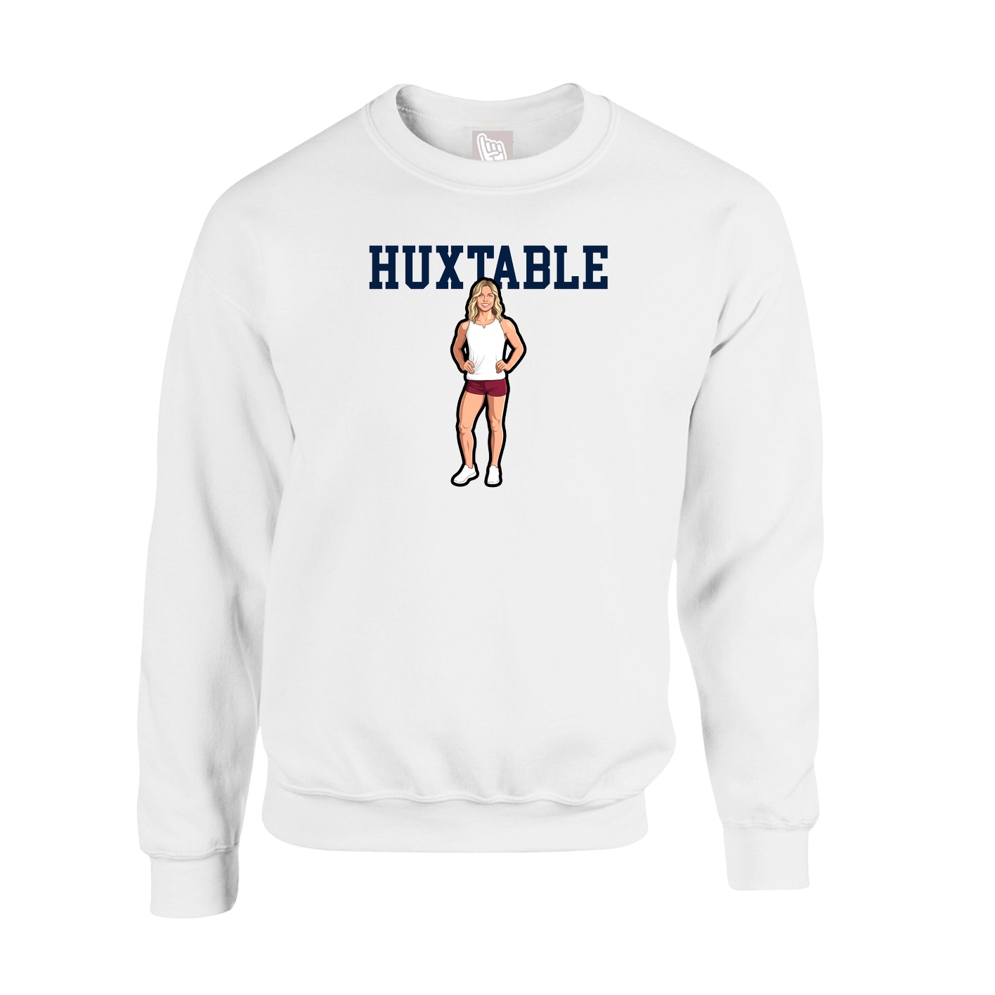 Fleece Crew — Shirsey in White
