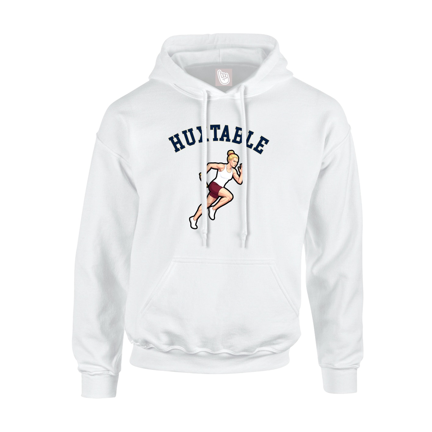 Hoodie — Shirsey Arch in White