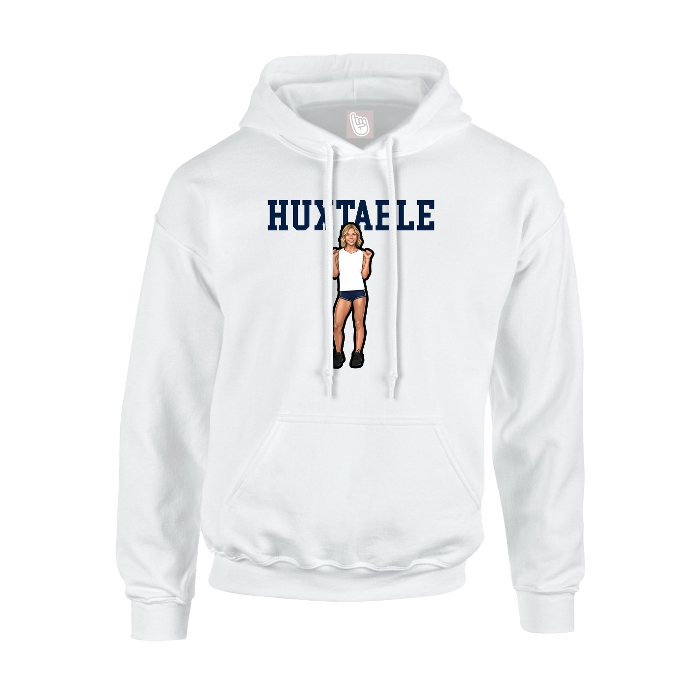 Hoodie — Shirsey in White