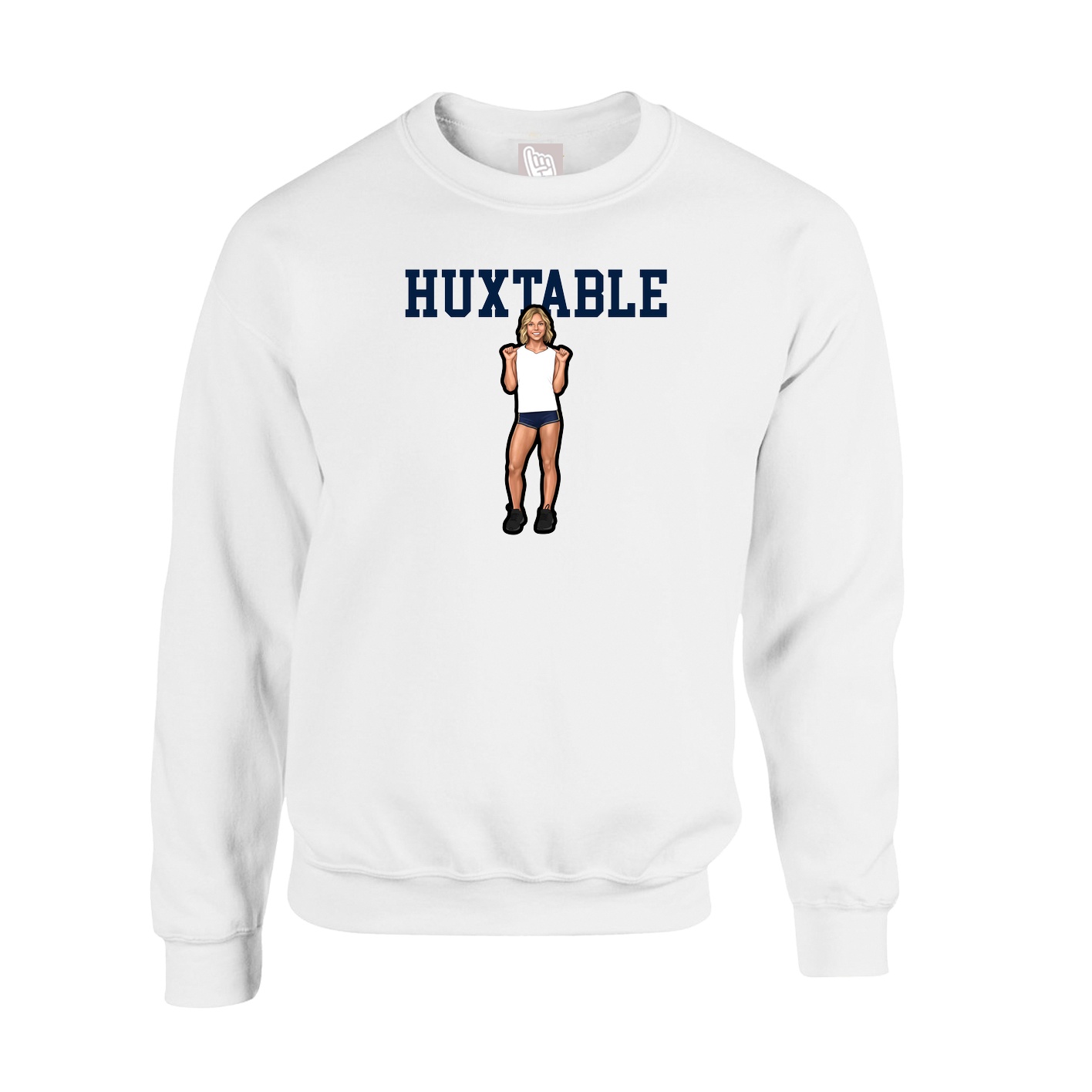 Fleece Crew — Shirsey in White