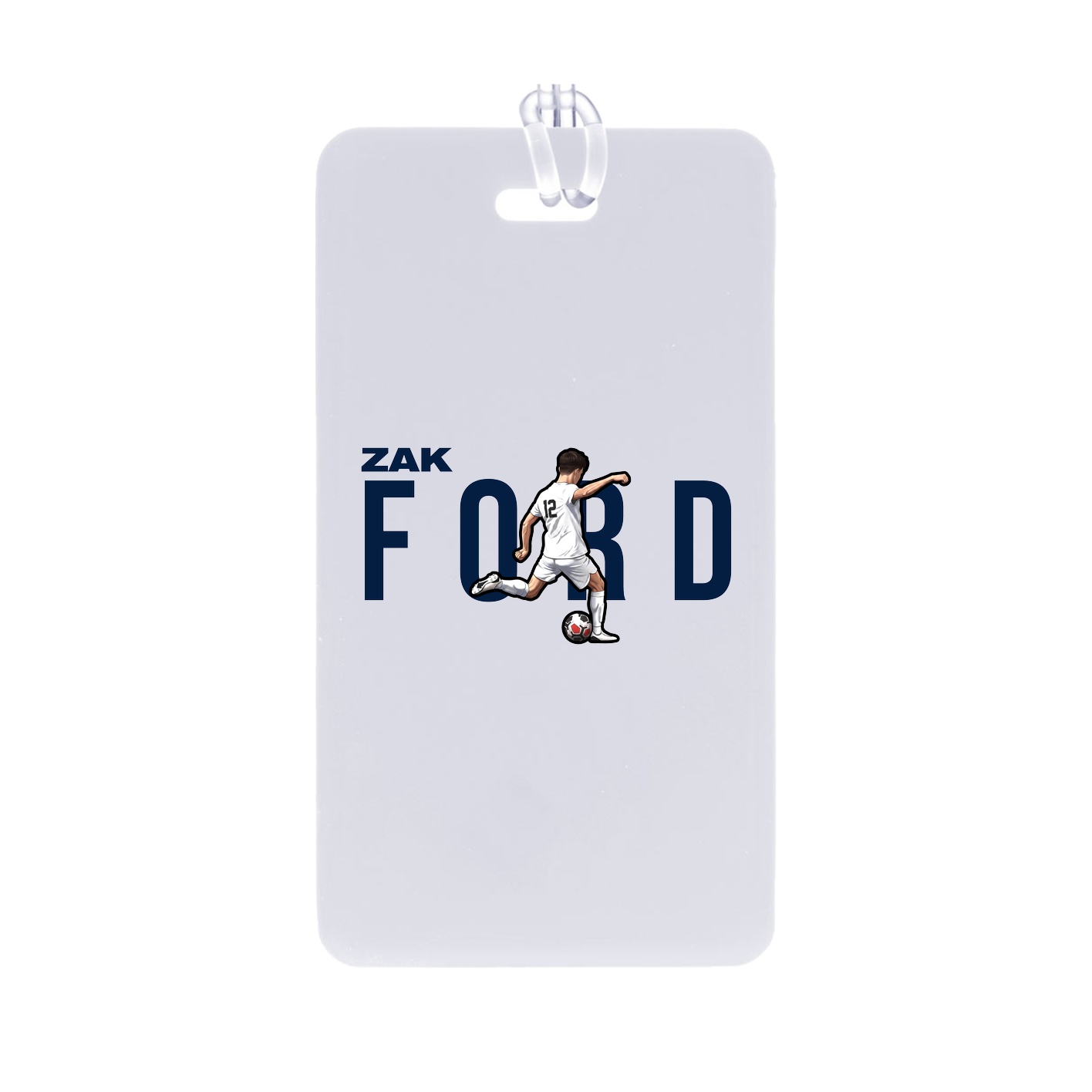 Bag Tag — Player Name in Classic