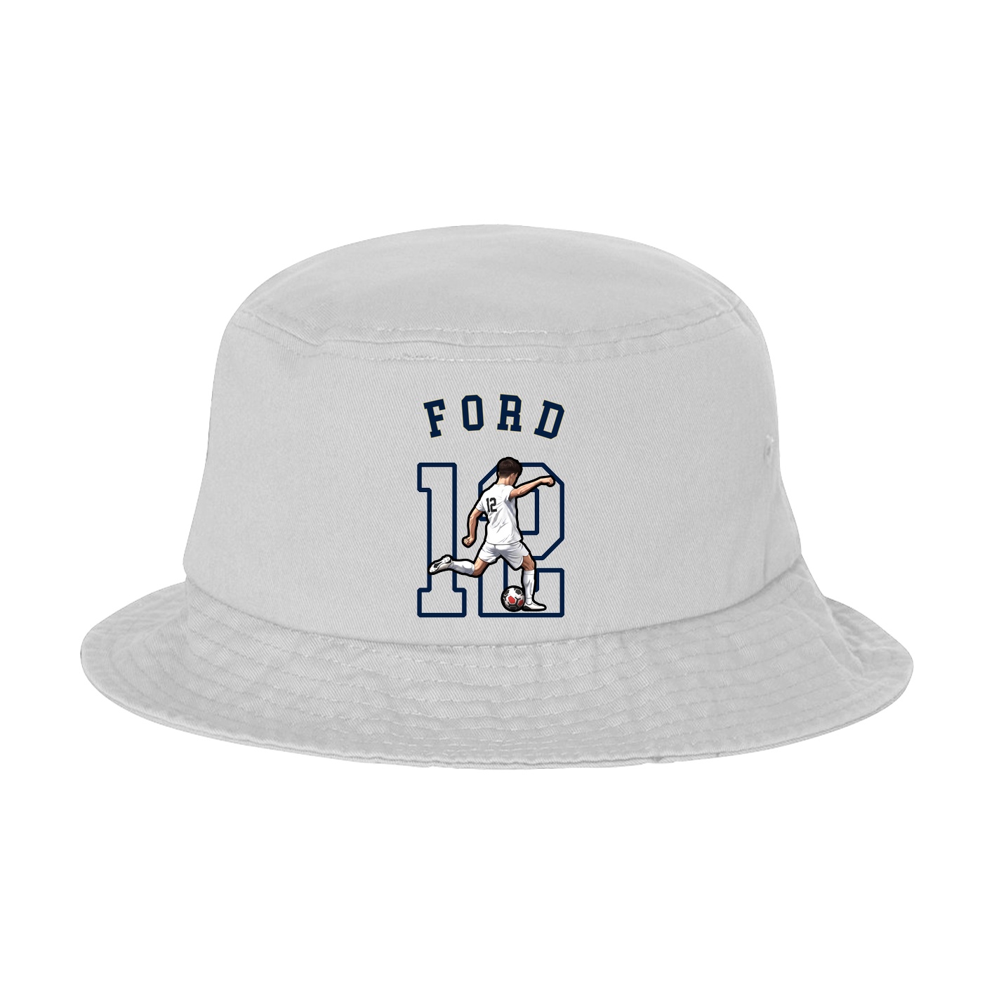 Bucket Cap — Shirsey Arch in White