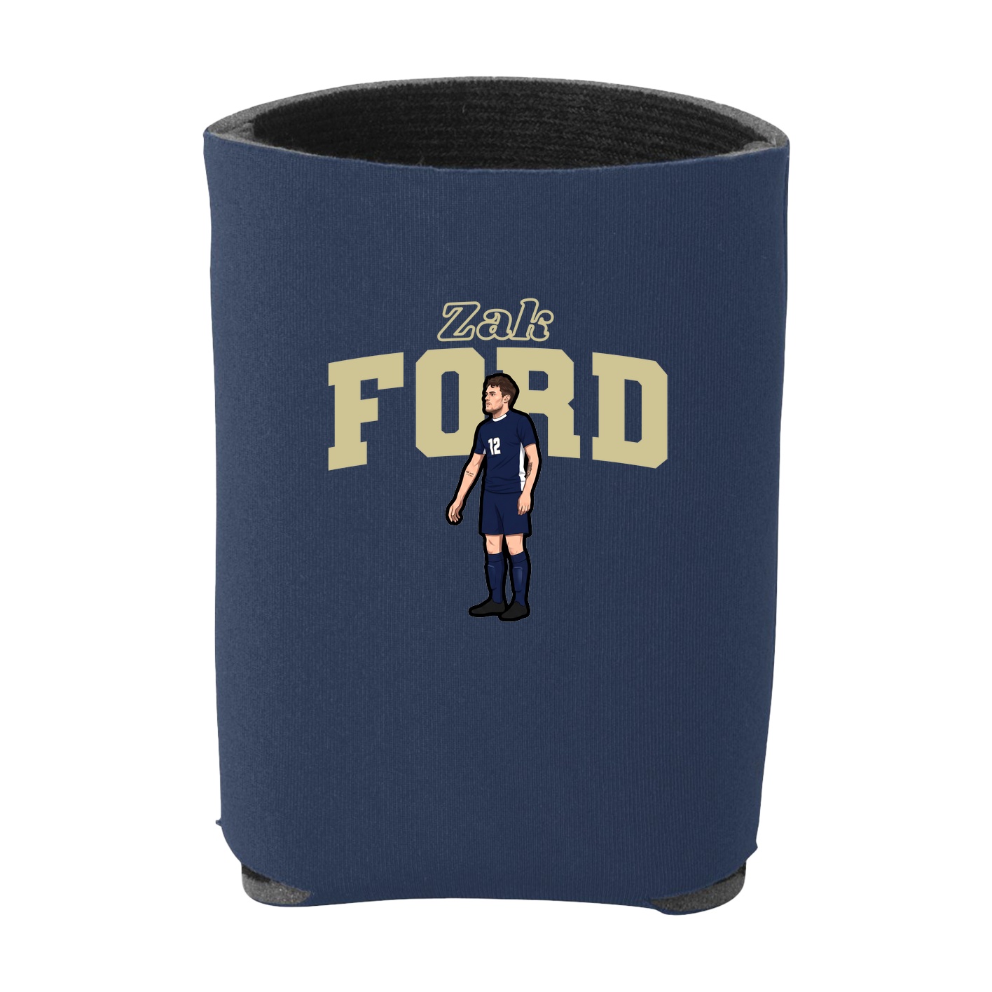 Can Holder — Name Arch in Navy