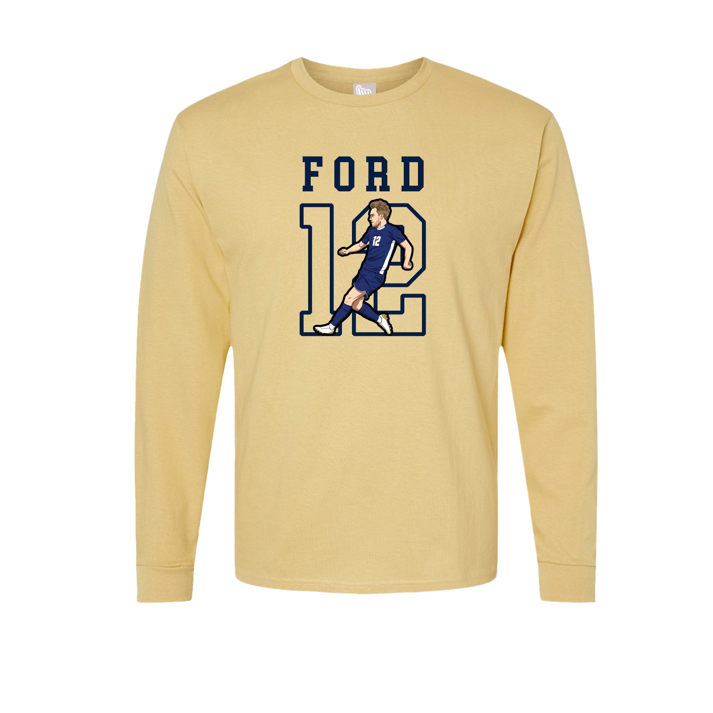 Long Sleeve Tee — Shirsey in Vegas Gold