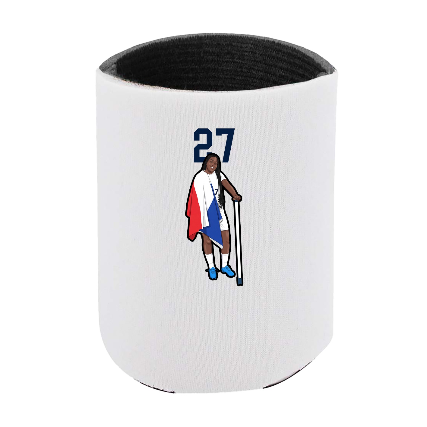 Can Holder — Number Top in White