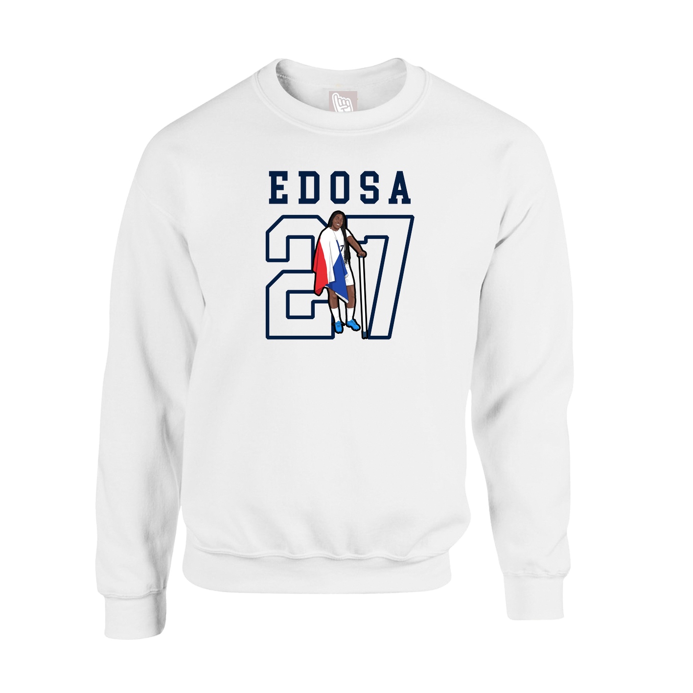 Fleece Crew — Shirsey in White