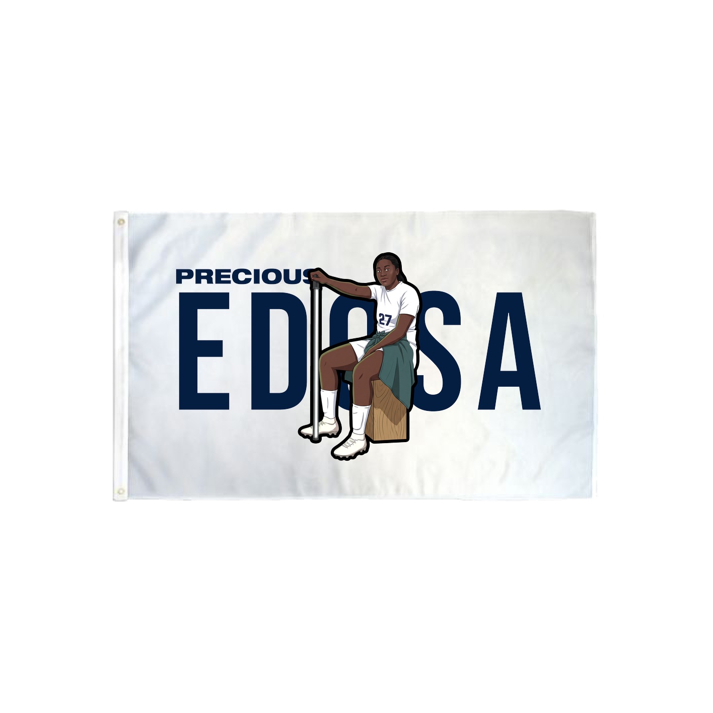 3x5 Flag — Player Name in Classic