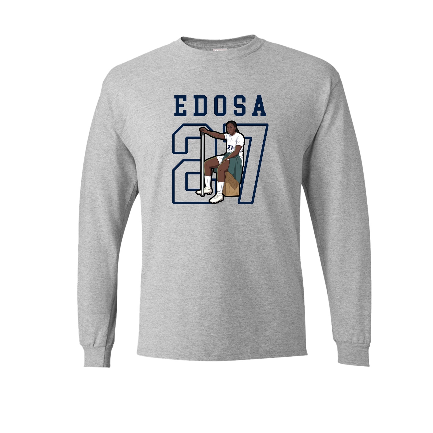 Long Sleeve Tee — Shirsey in Grey