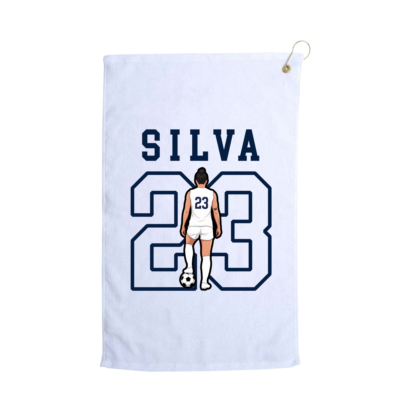 Golf Towel — Shirsey in White