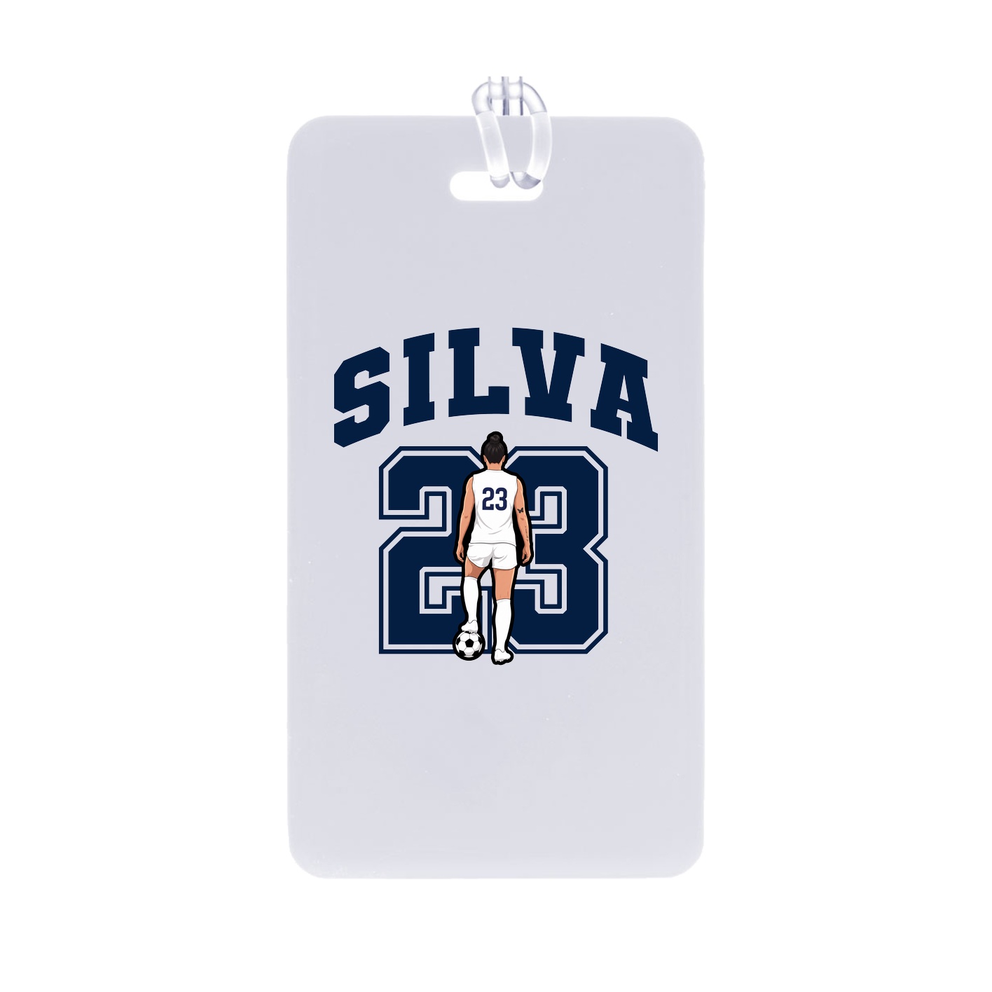 Bag Tag — Number in Classic