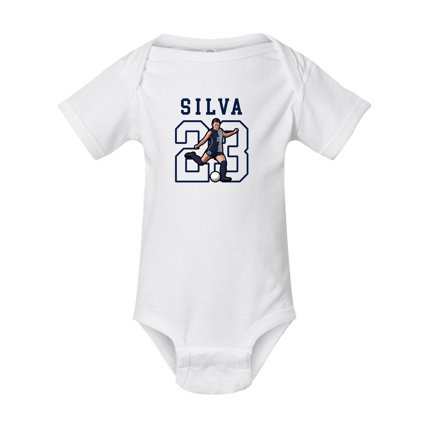 Baby Onesie — Shirsey in White