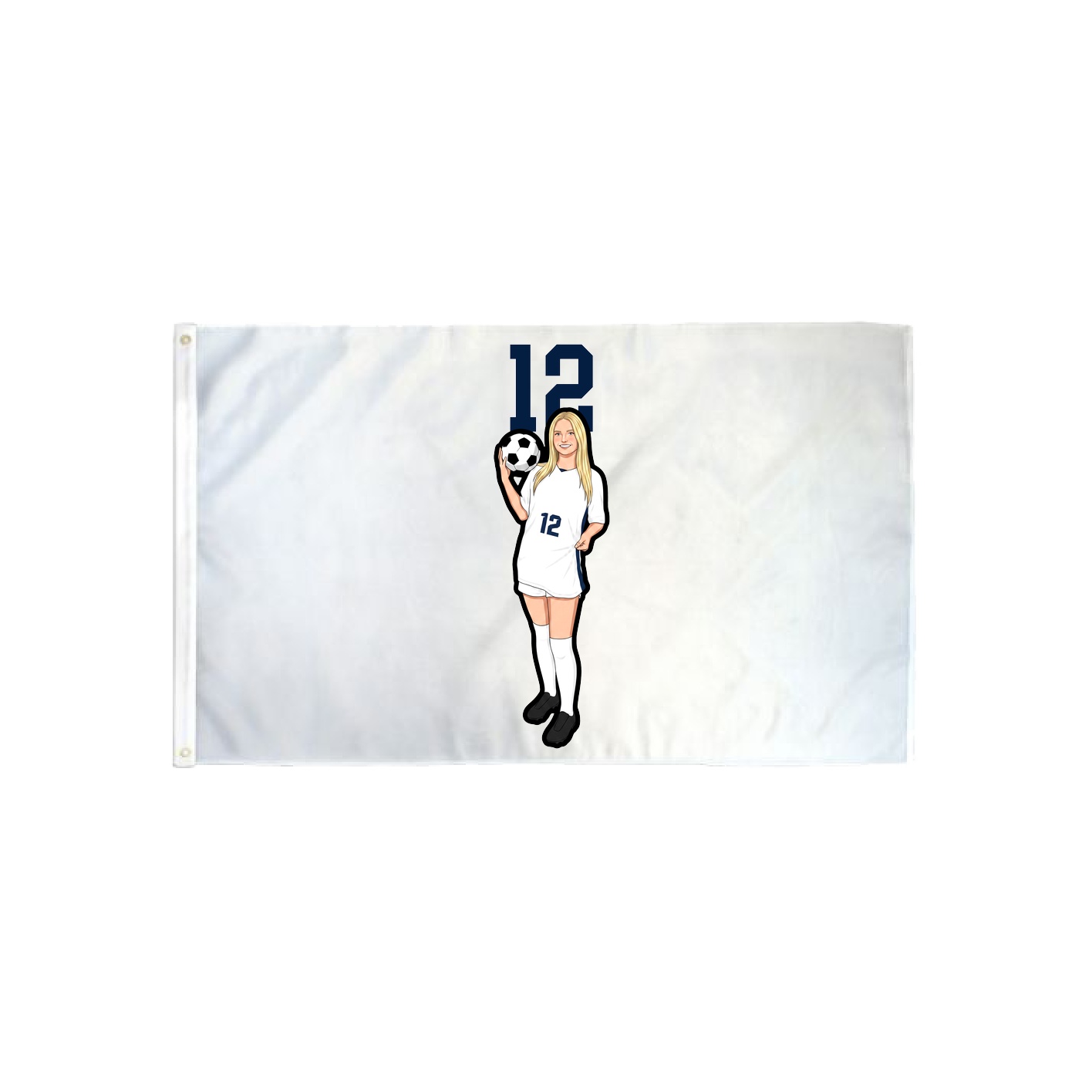 3x5 Flag — Number Top in Classic