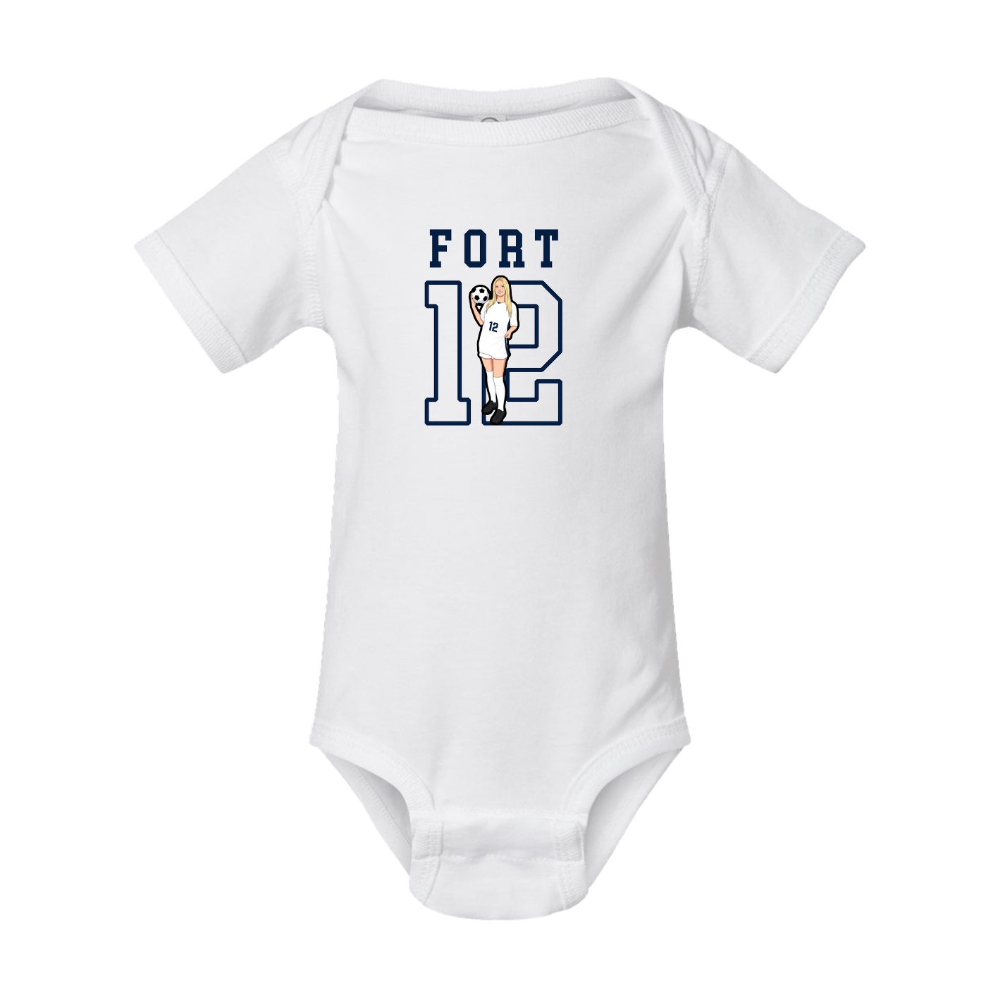 Baby Onesie — Shirsey in White