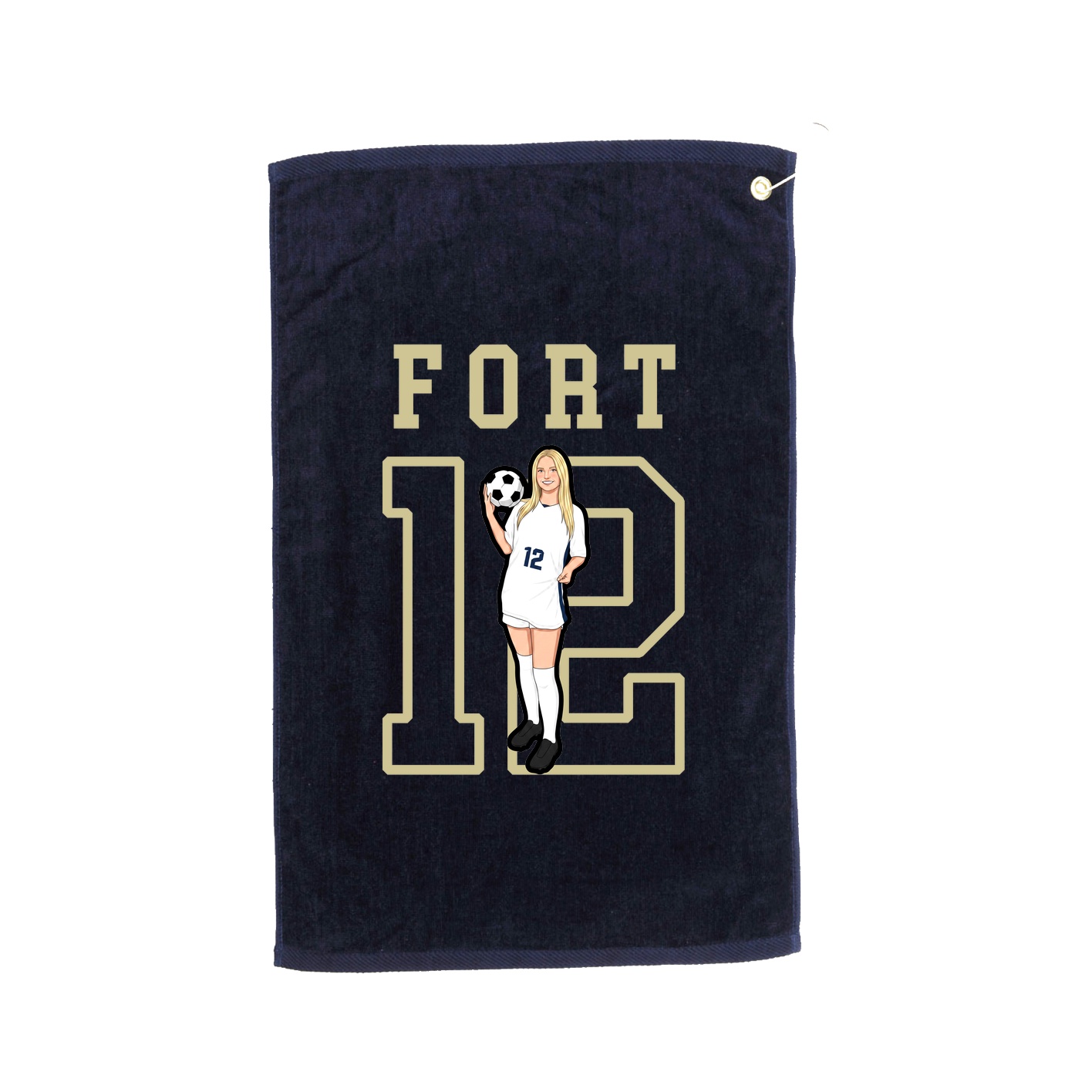 Golf Towel — Shirsey in Navy