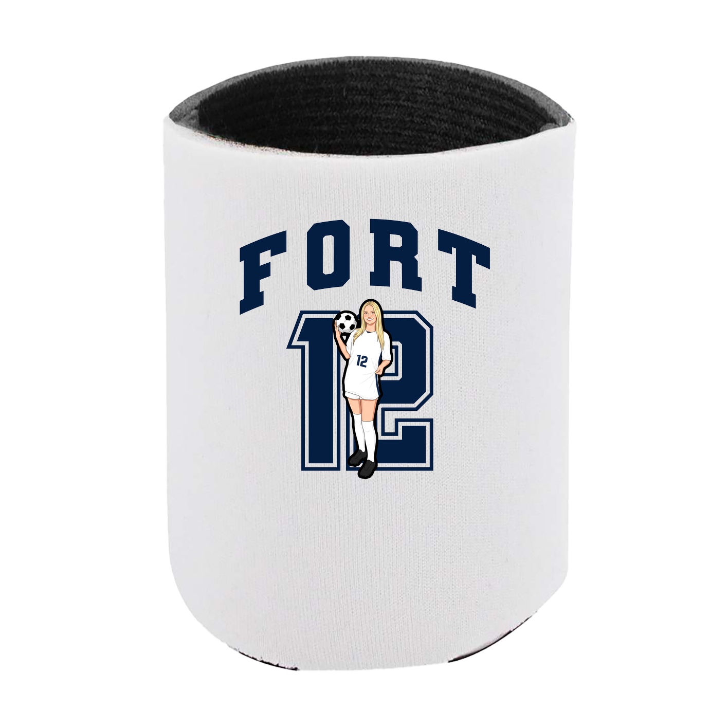 Can Holder — Number in White