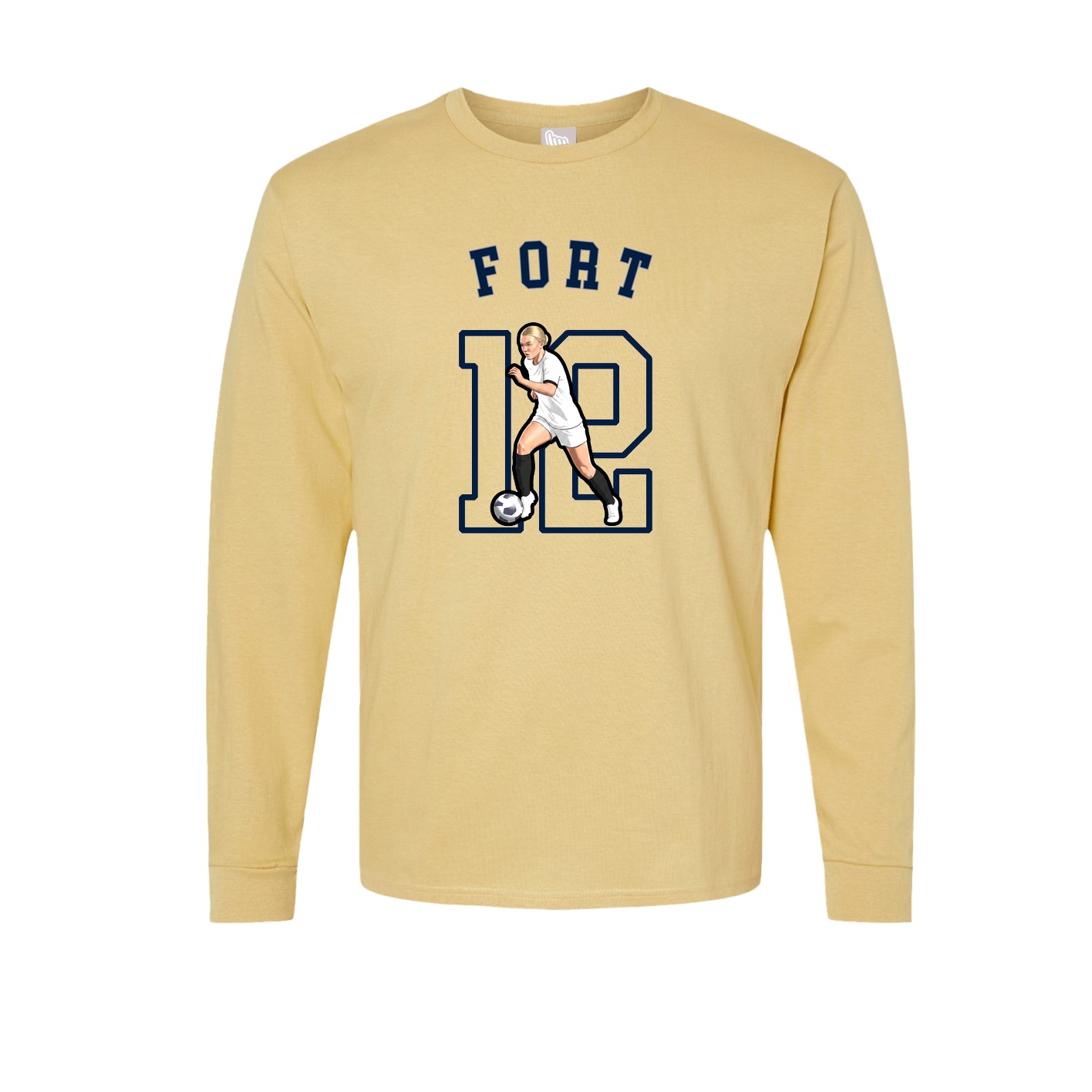 Long Sleeve Tee — Shirsey Arch in Vegas Gold