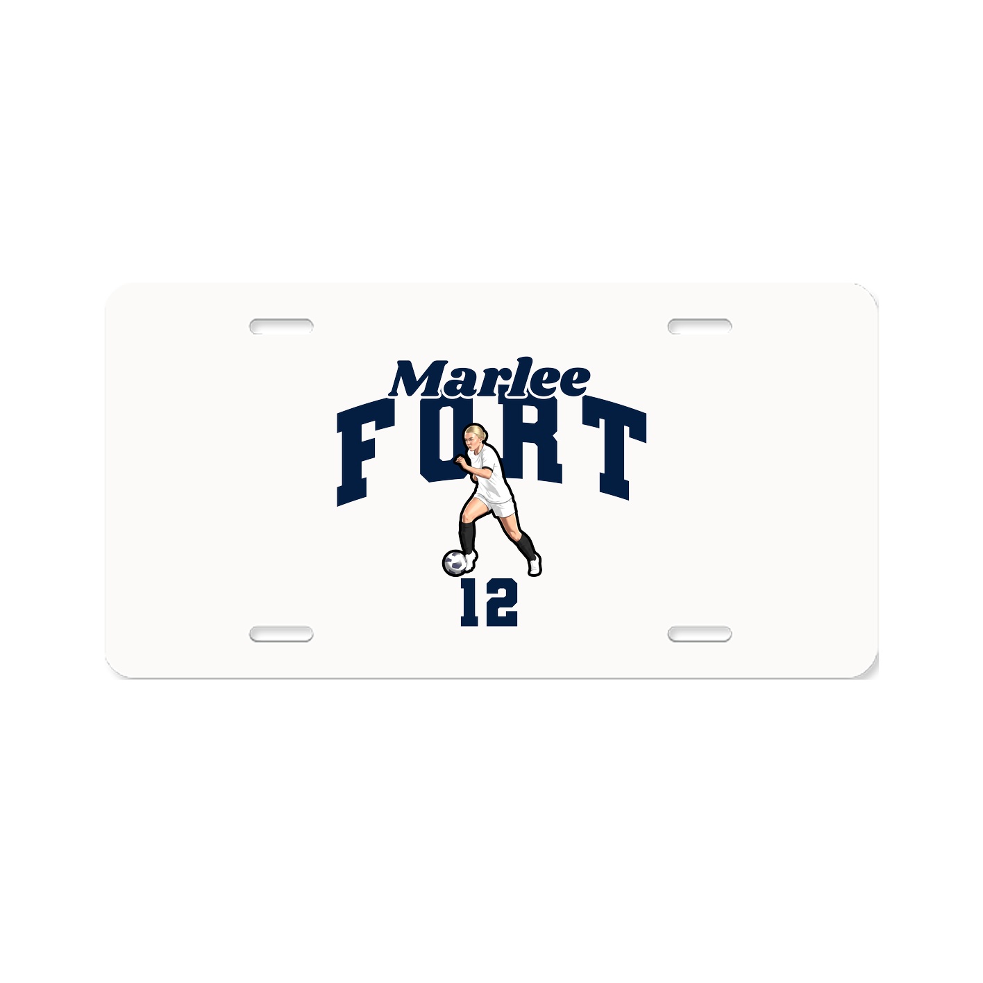 License Plate — Signature Arch in Classic