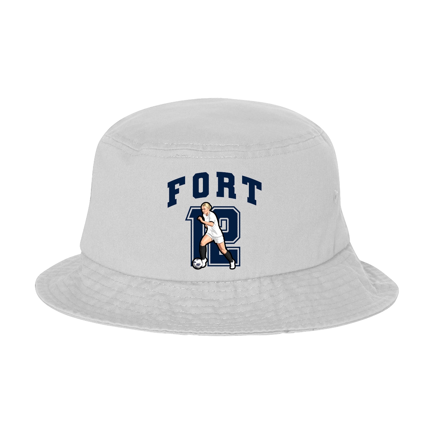 Bucket Cap — Number in White